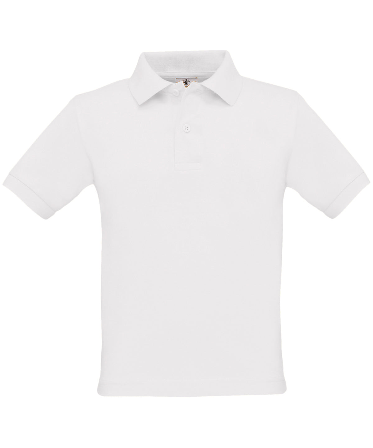 Polos - B&C Safran /barn pikétröja – stil och komfort för aktiva dagar White