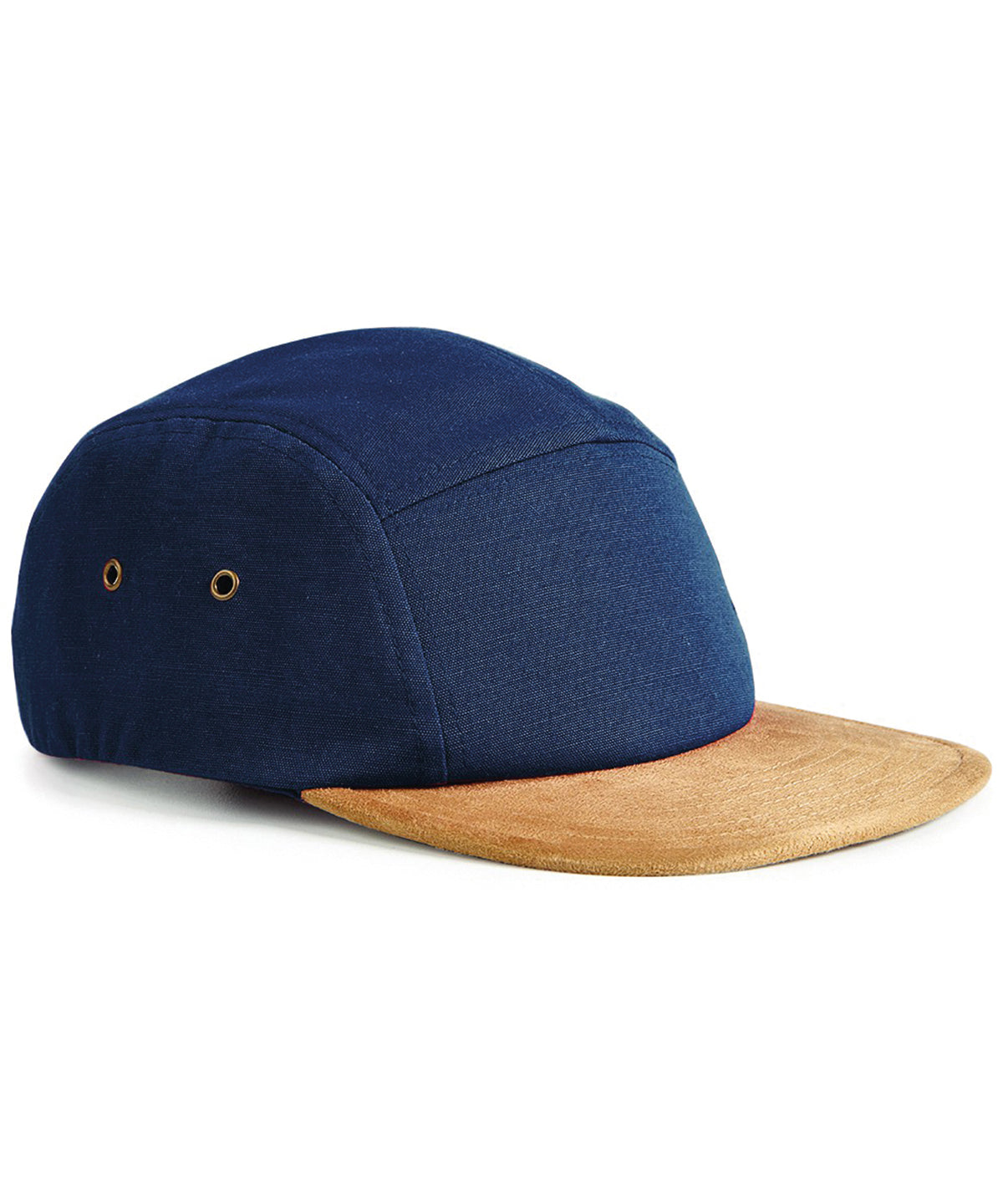 Caps - Stilren och Funktionell 5-Panel Keps med Mockakanter Navy One size