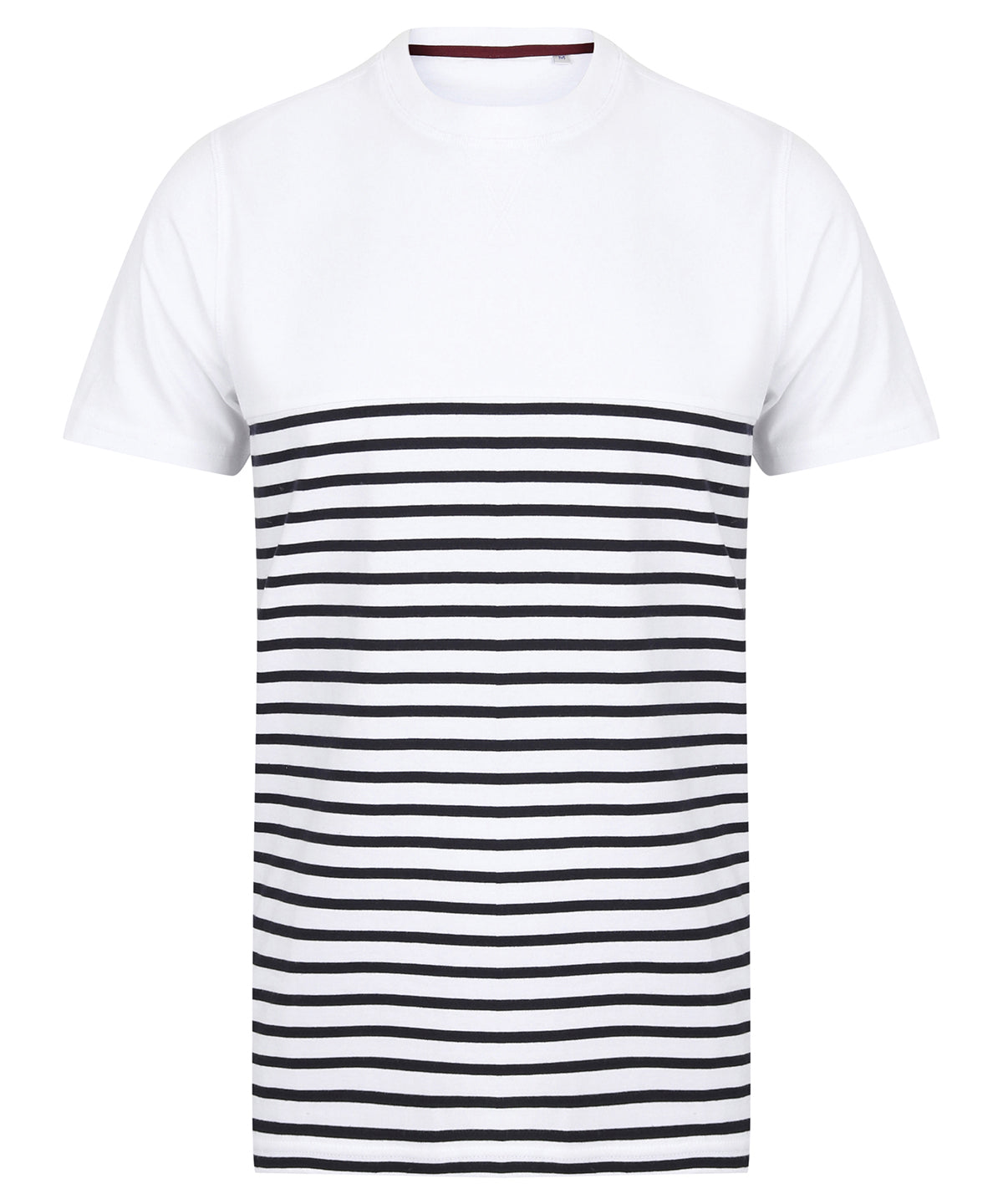 T-Shirts - Kortärmad Breton T-shirt White Navy