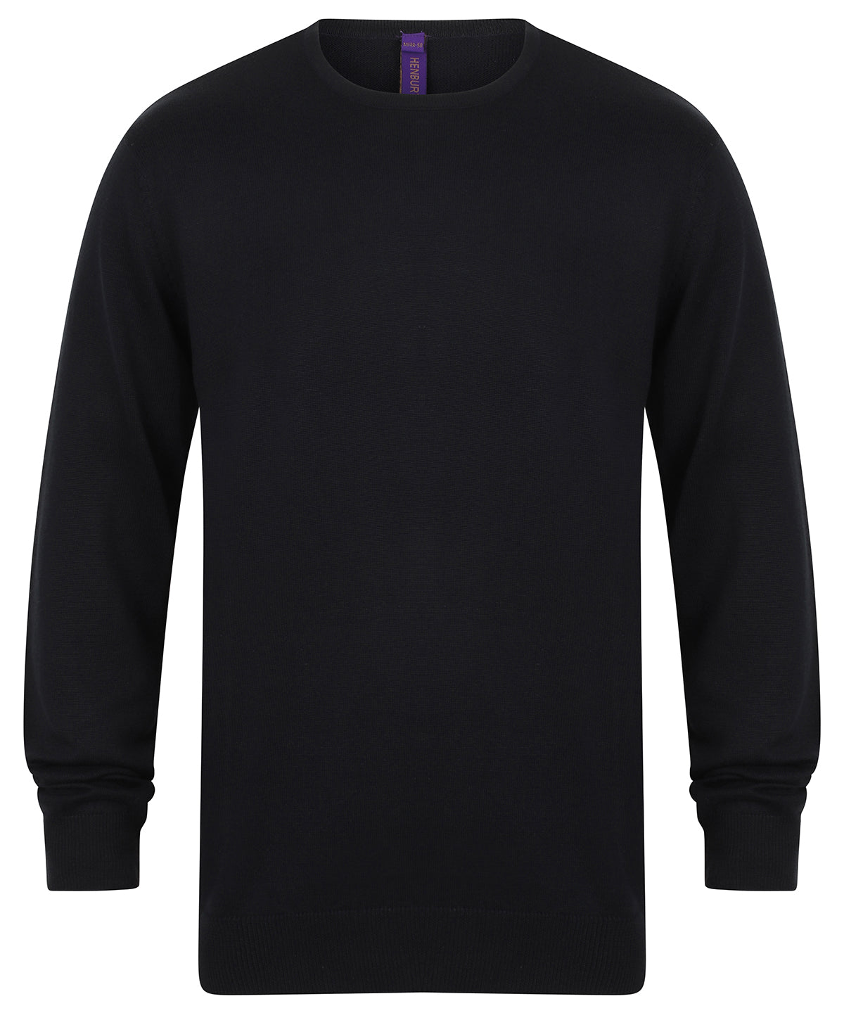 Knitted Jumpers - Klassisk och Bekväm Crew Neck Jumper Navy
