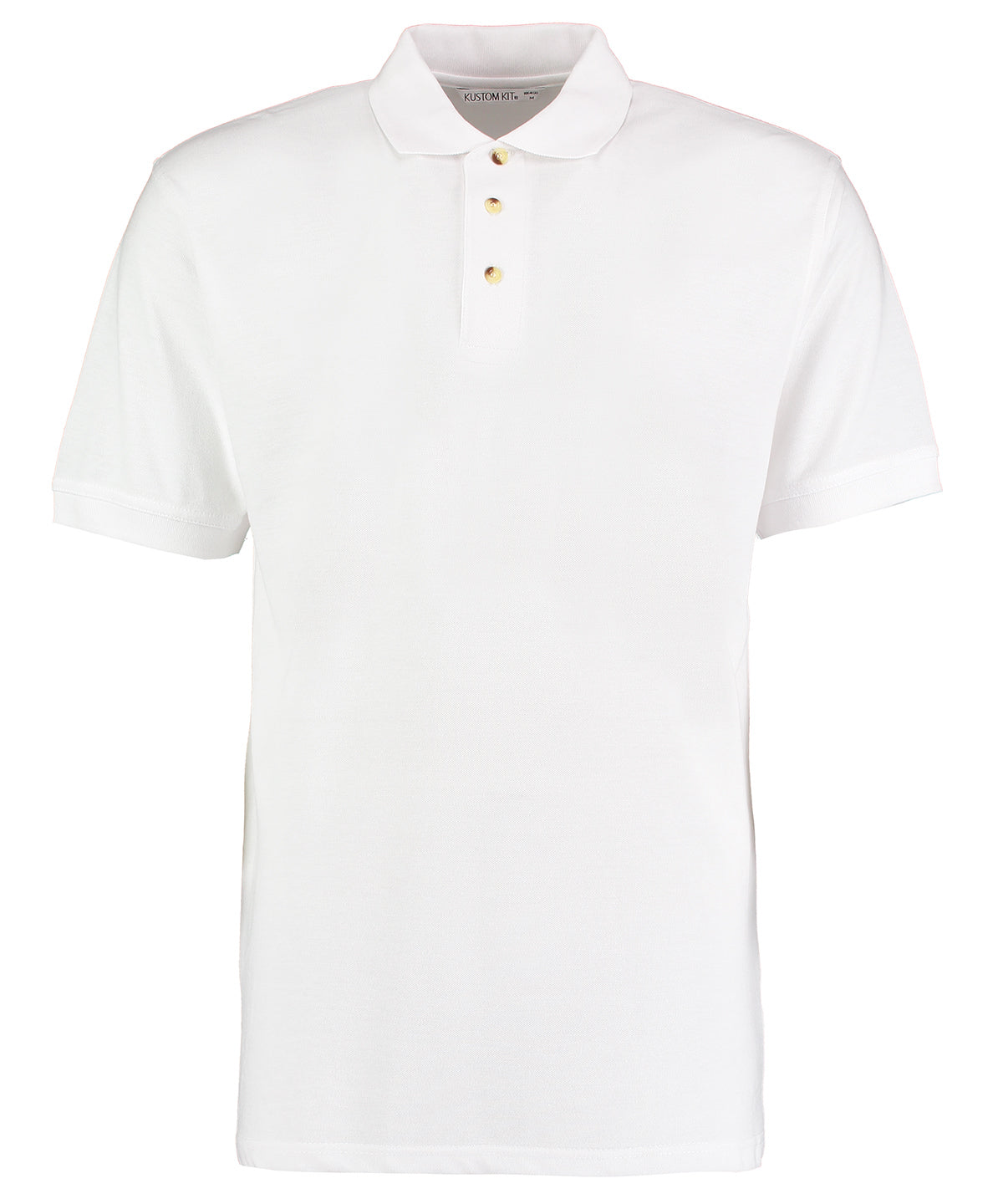 Polos - Slitstark arbetslinne med Superwash 60°C White