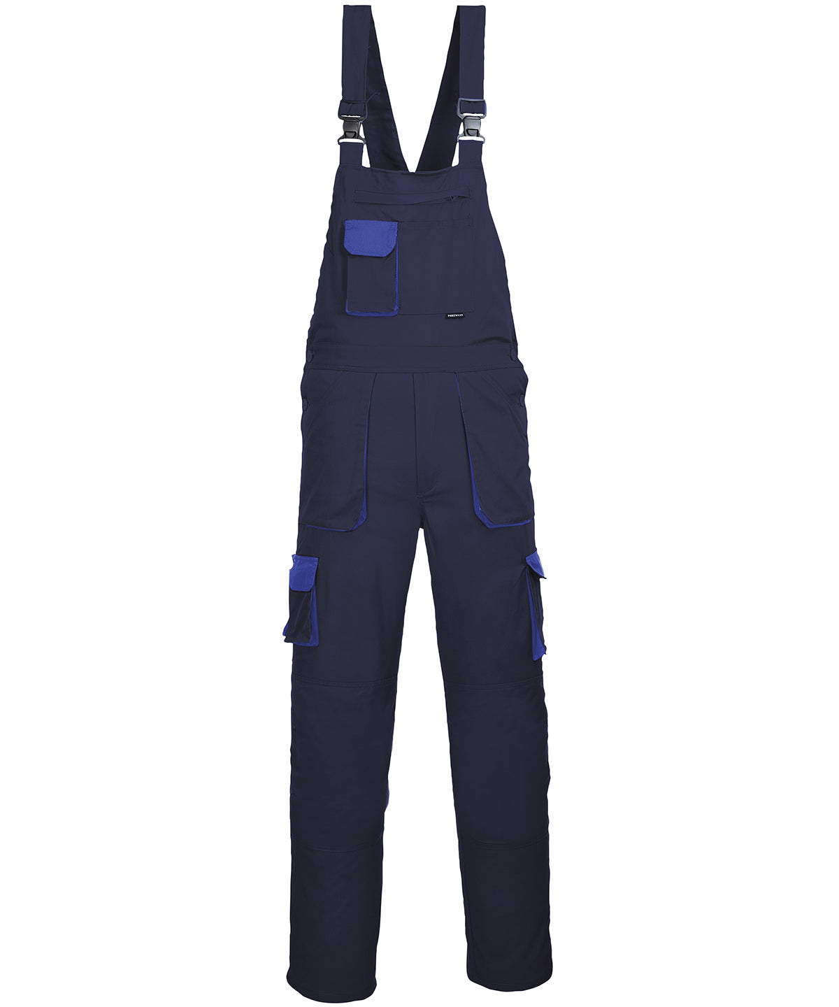 Coveralls - Portwest Texo Kontrast Bib och Hängslen Navy Royal