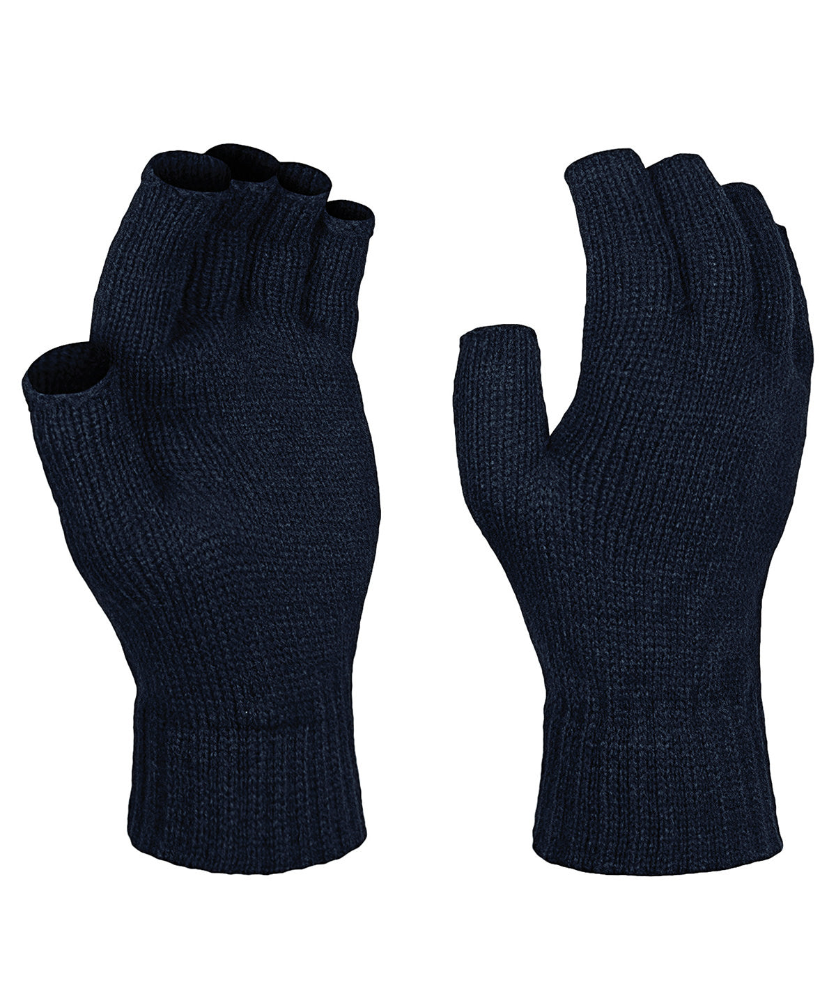 Gloves - Fingerlösa vantar för kombinerad funktion och komfort Navy One size
