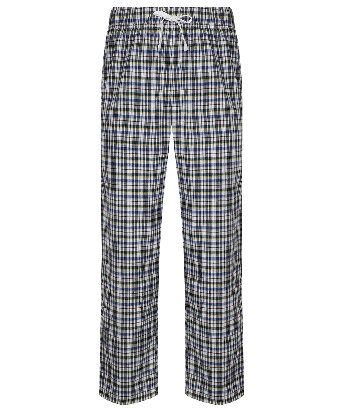 Loungewear Bottoms - Tartan Loungebyxor för Herrar White Multi Check