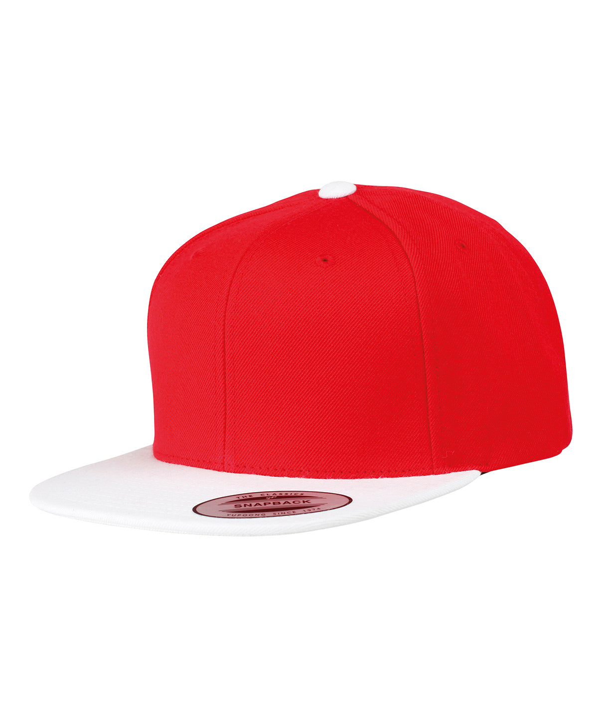 Caps - Varsity Snapback Red White One size