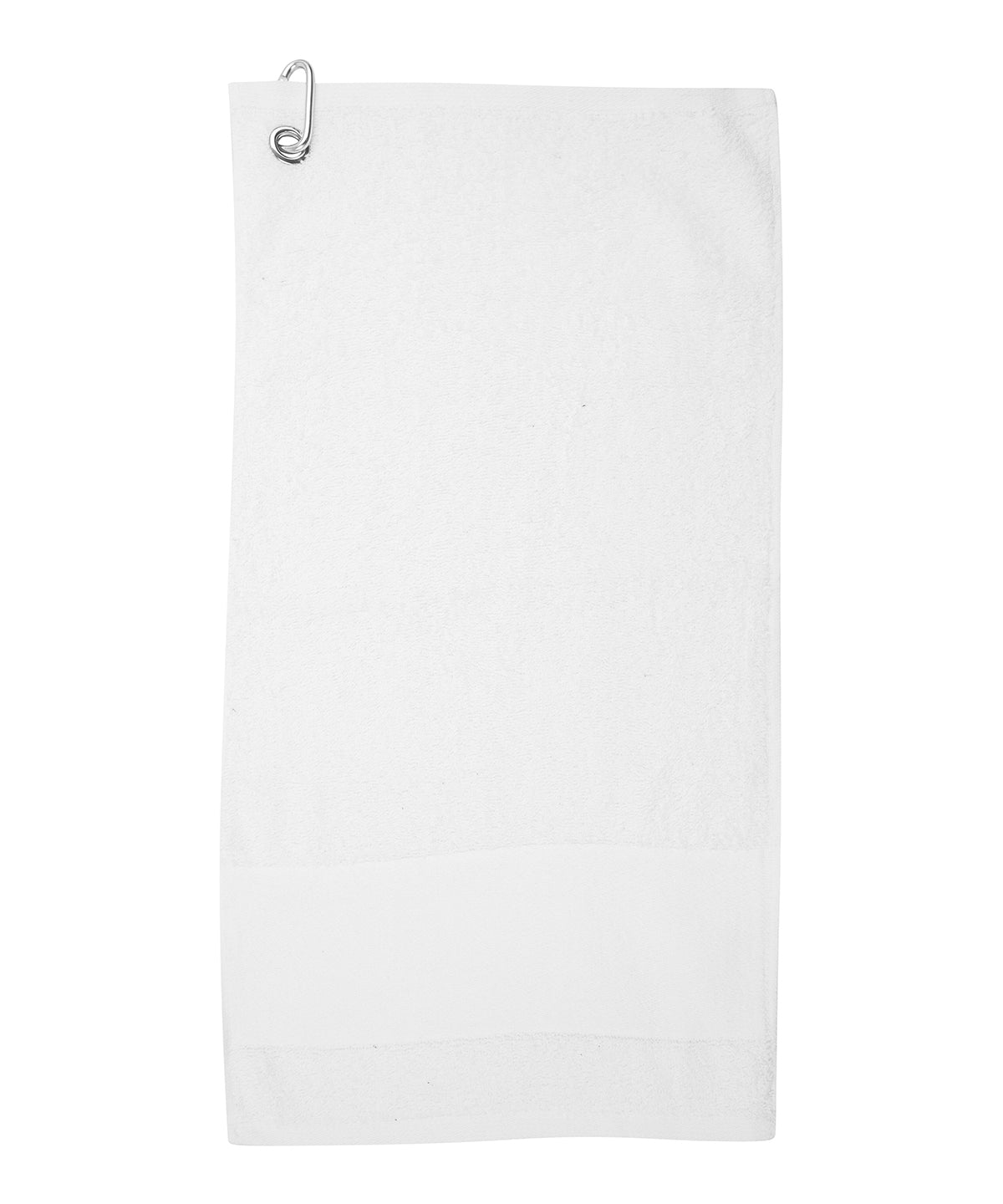 Towels - Golfhandduk med tryckbar kant White One size