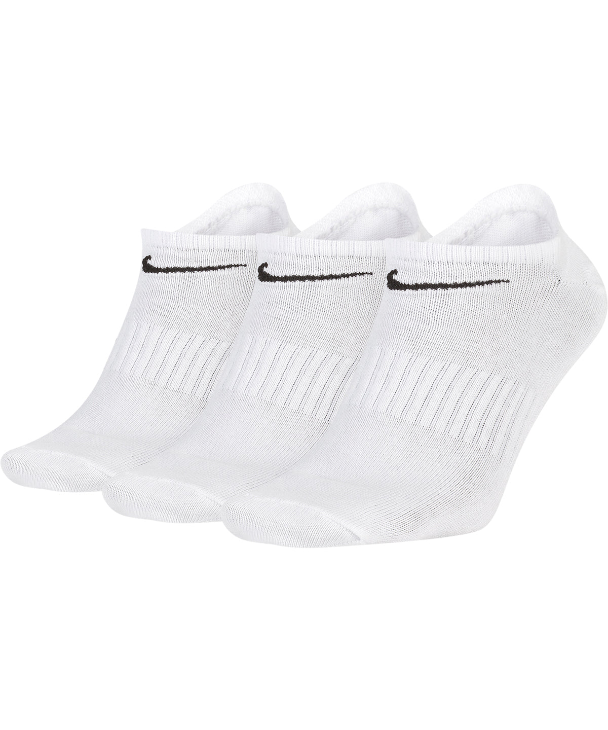 Socks - Nike Vardagsstrumpor Lättvikt No-Show (3 par) White