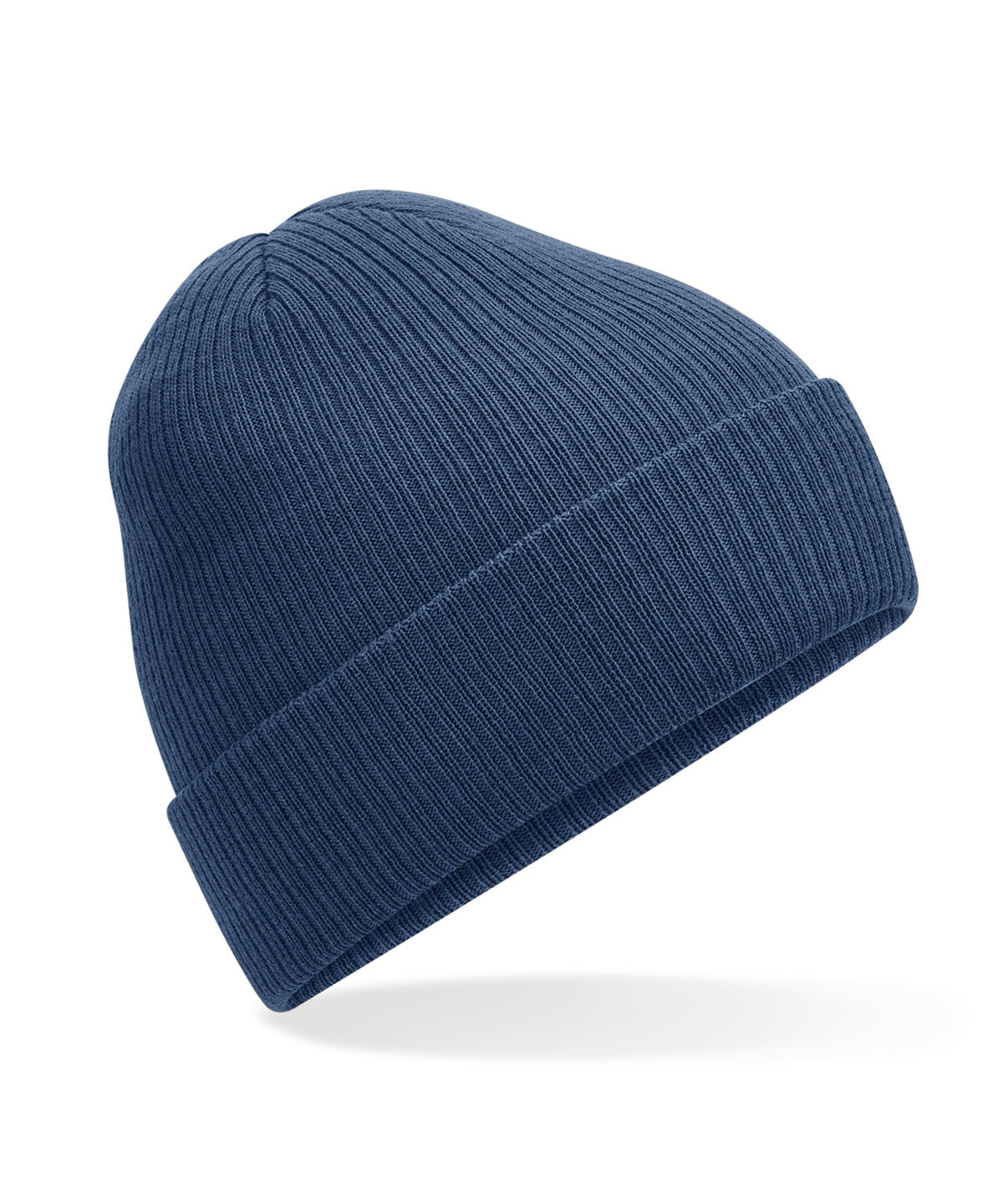 Beanies - Polylana™ Ribbad Mössa – stil och hållbarhet i perfekt balans Steel Blue One size