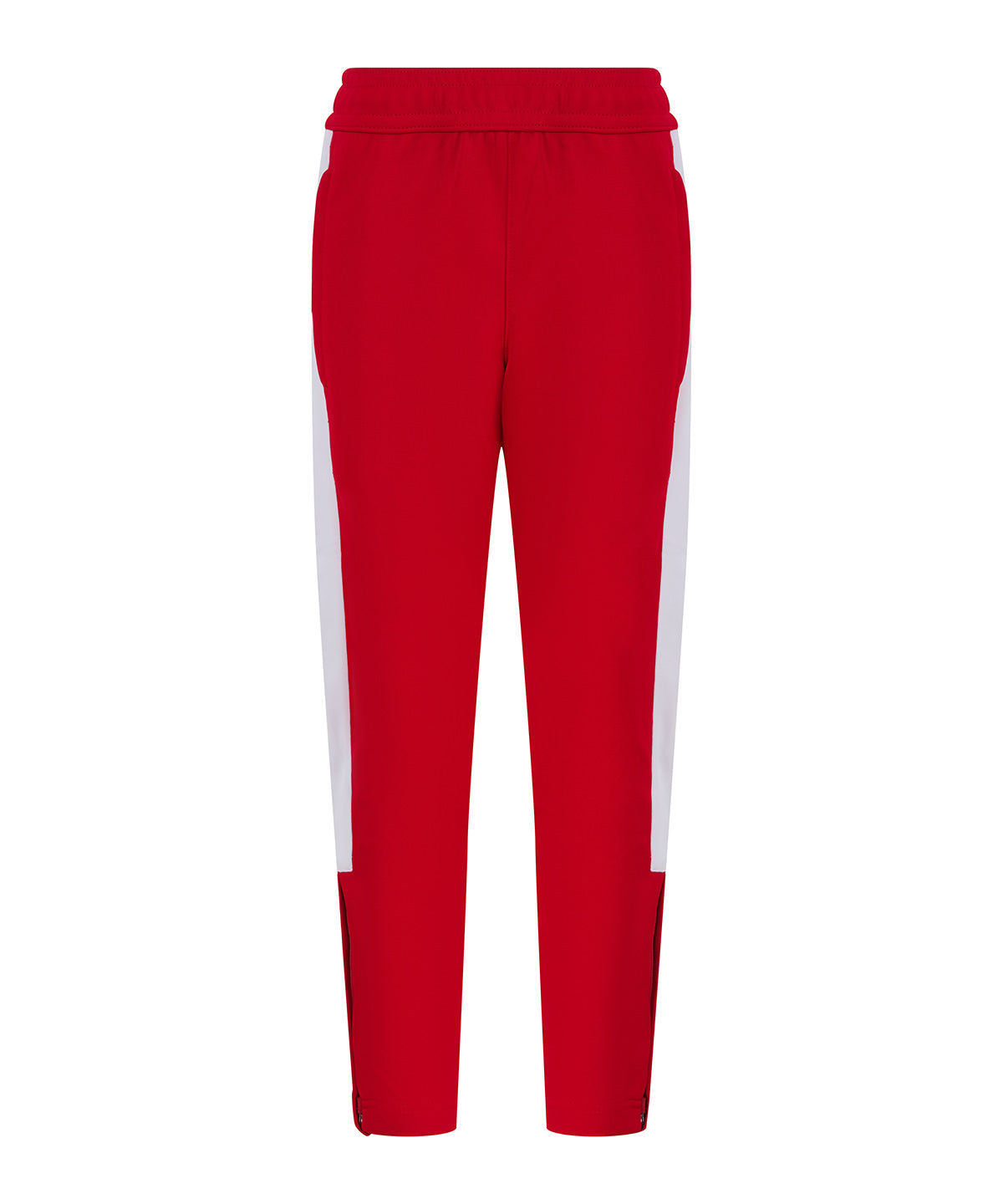 Trackwear - Barnens Stickade Träningsbyxor Red White