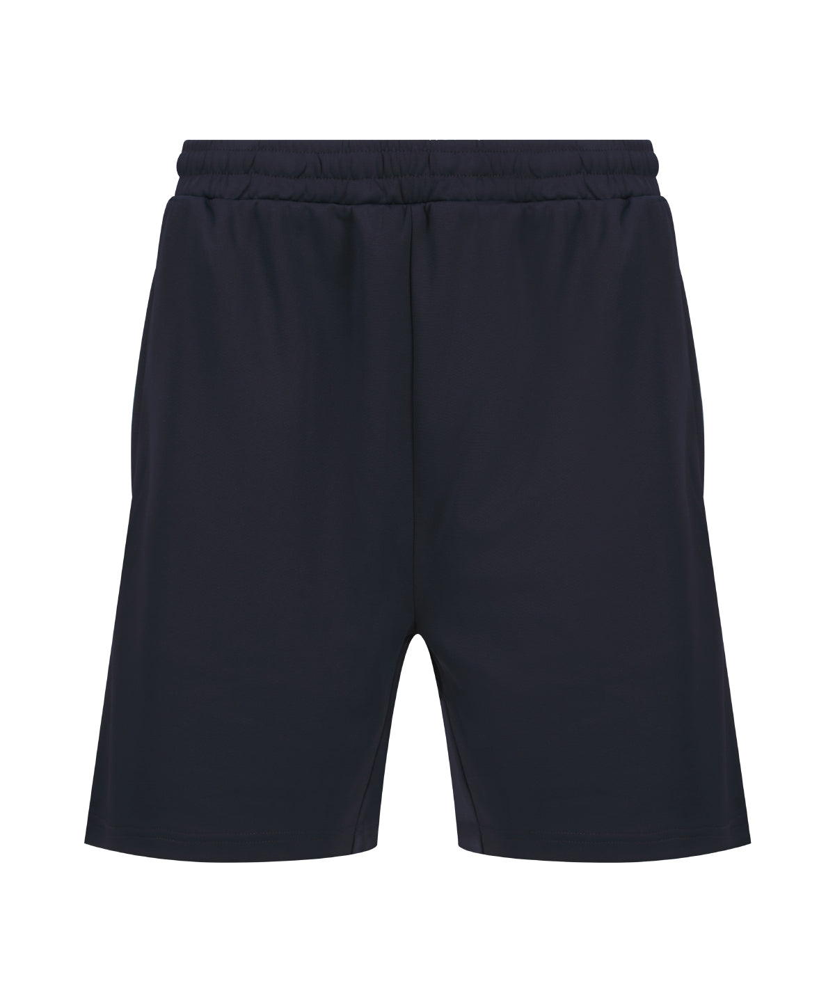 Shorts - Stickade Barnshorts med Dragkedjefickor Navy