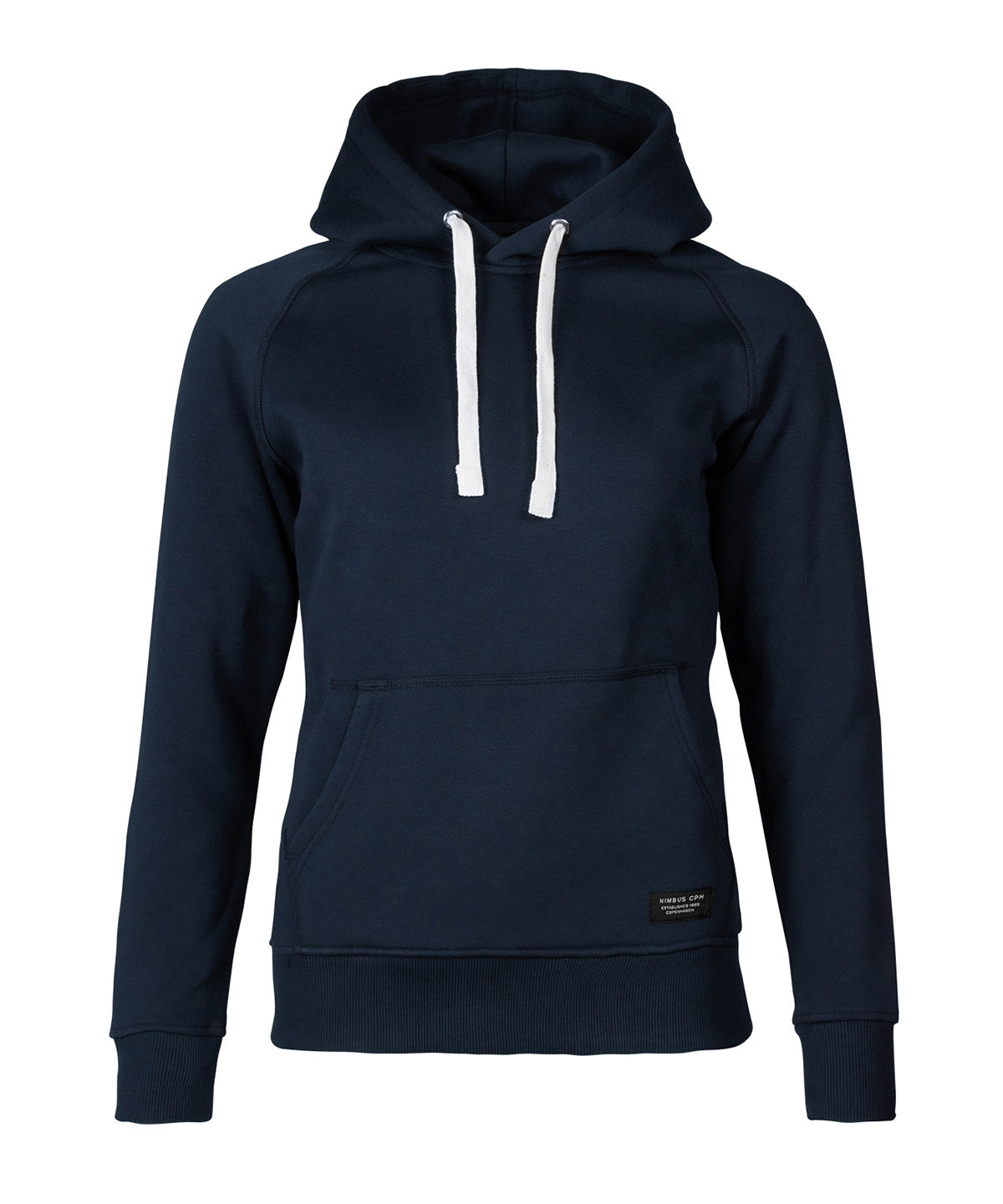 Sweatshirts - Elegant huvtröja för damer Navy