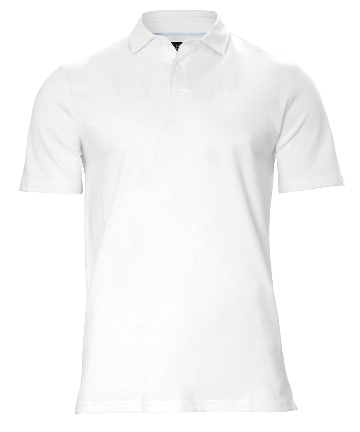 Polos - Princeton stretch deluxe cutaway polo – unik passform White