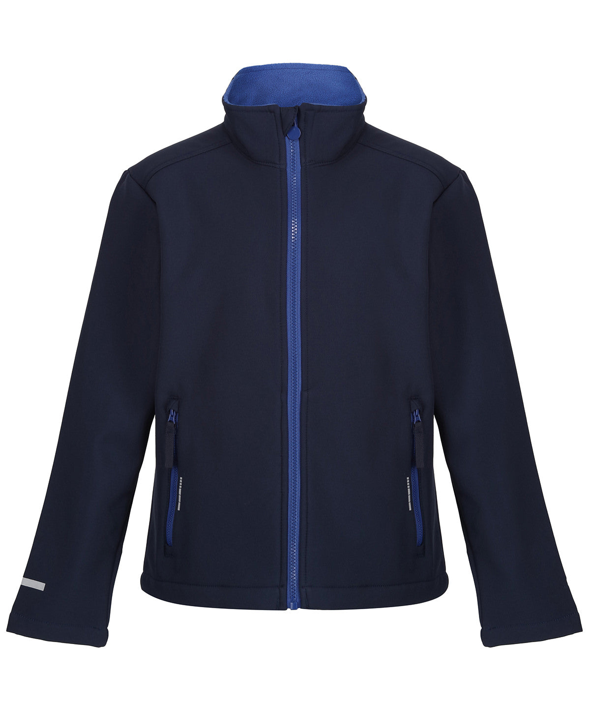 Softshells - Ablaze Softshelljacka för Barn Navy New Royal