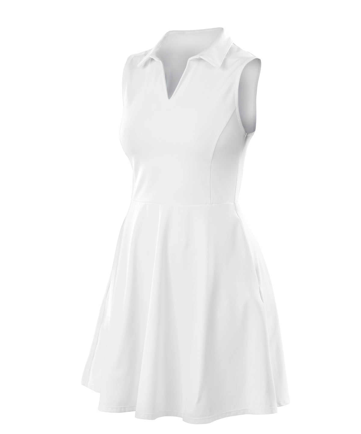 Dresses - Återvunnen Sportklänning för Damer White