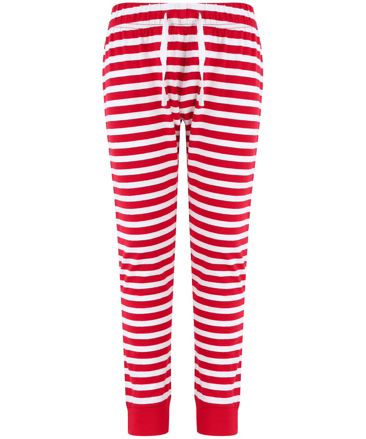 Loungewear Bottoms - Bekväma och Trendiga Loungebyxor för Barn Red White Stripes