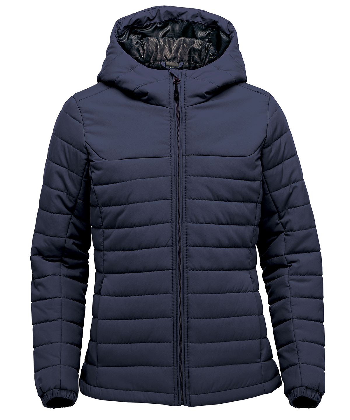 Jackets - Dam Nautilus vadderad jacka med huva Navy