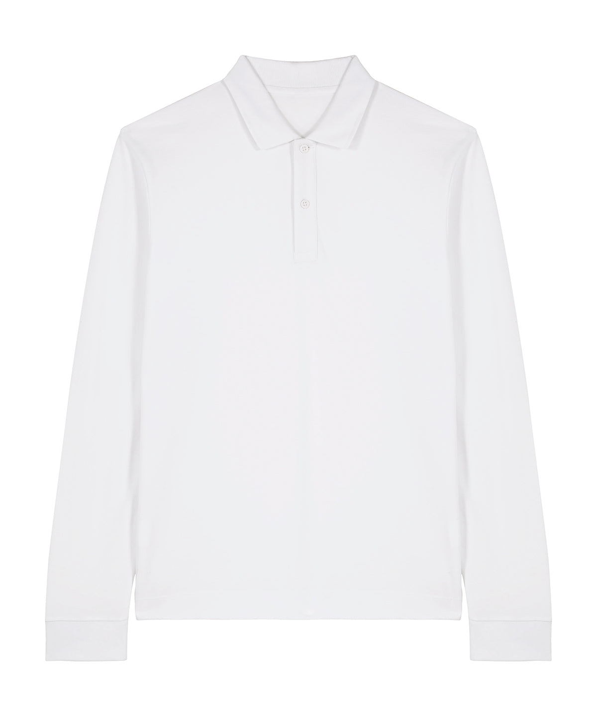 Polos - Prepster 2.0 Långärmad Pikétröja White