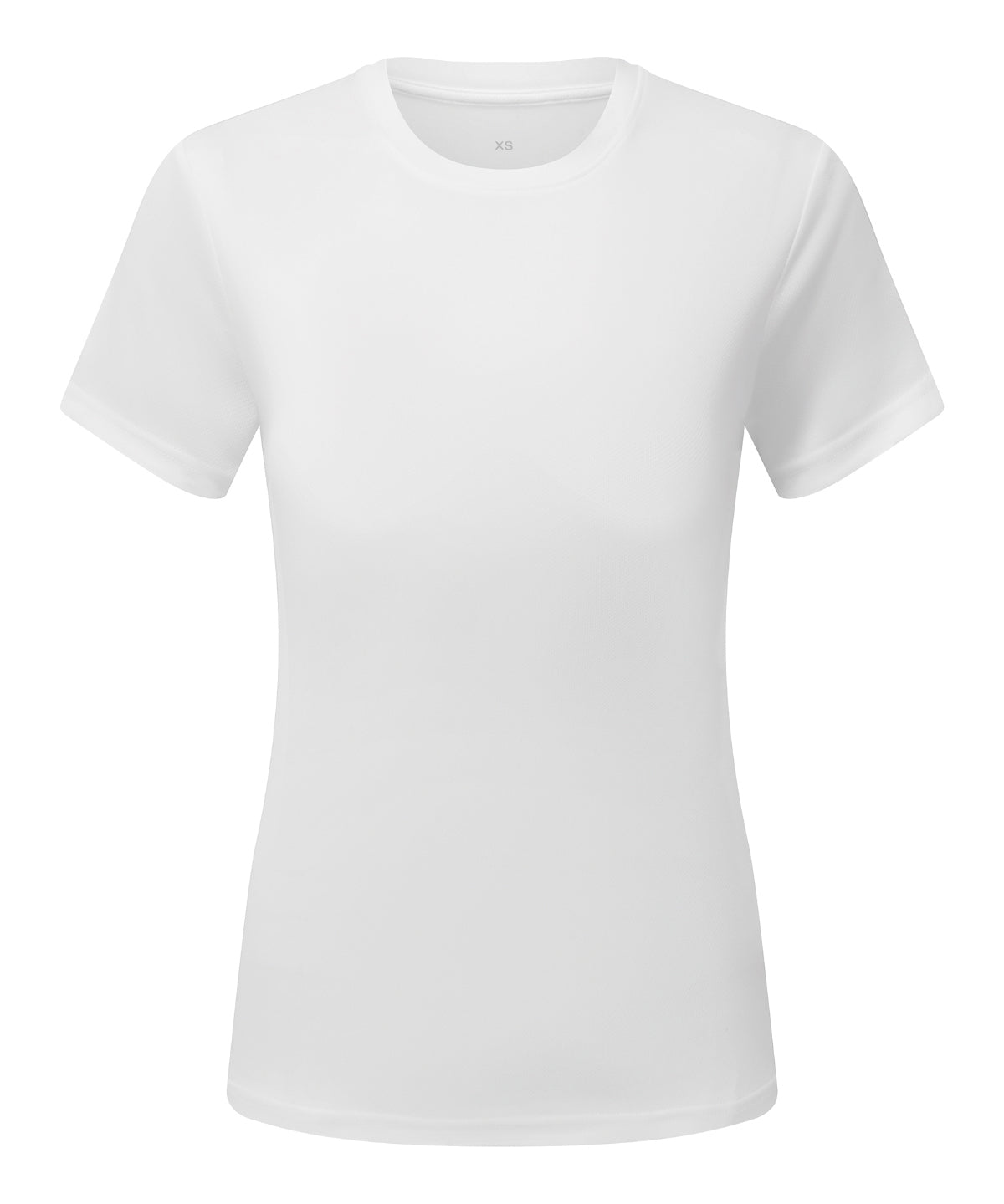 T-Shirts - Tridri texturerad återvunnen sport t-shirt för dam White