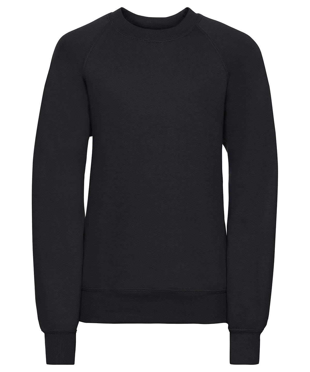 Sweatshirts - Barntröja med raglanärmar Black