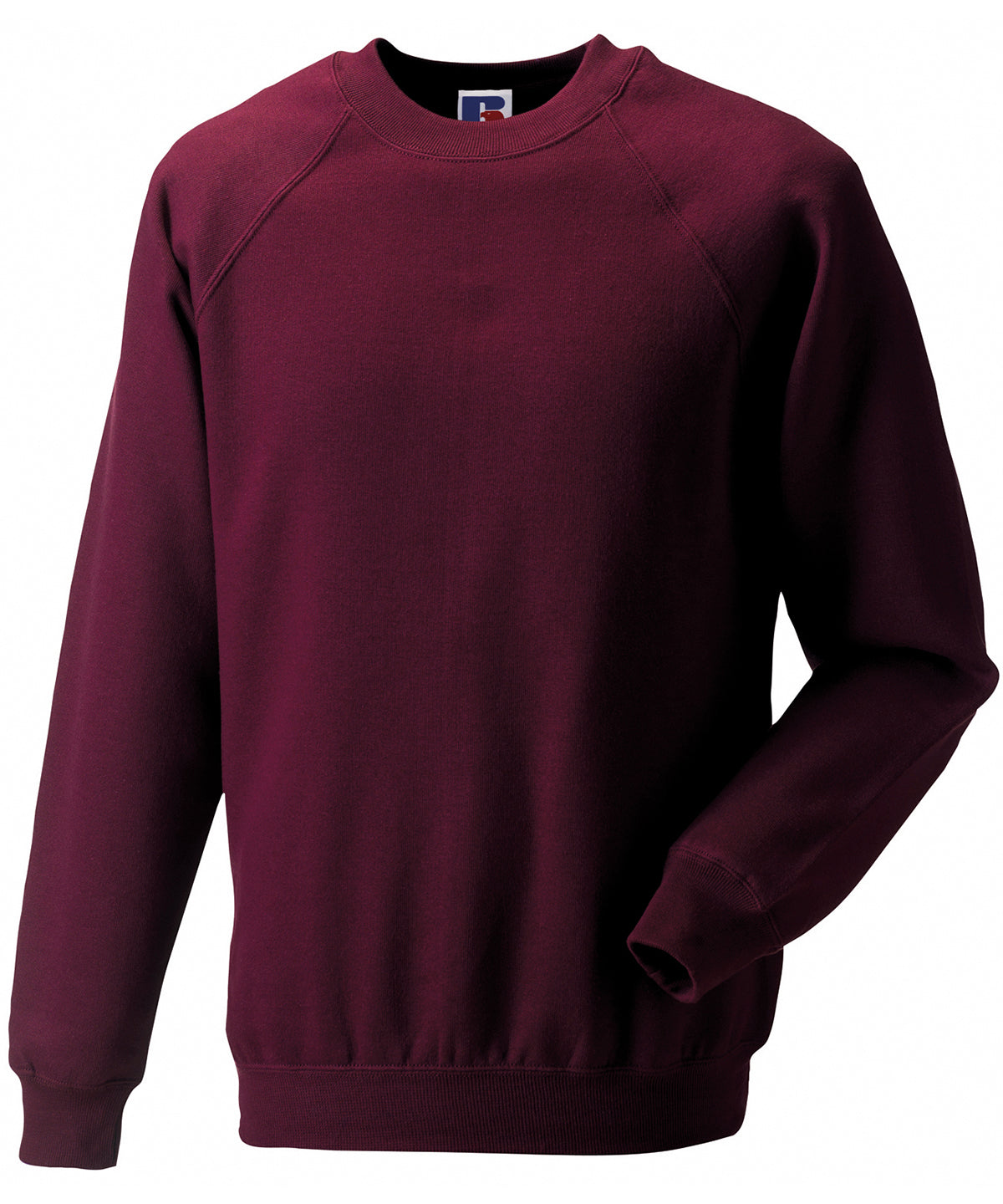 Sweatshirts - Ikonisk Klassisk Sweatshirt Burgundy