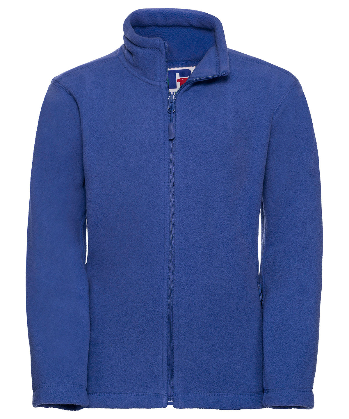 Fleece - Barnfleece med hel dragkedja Bright Royal