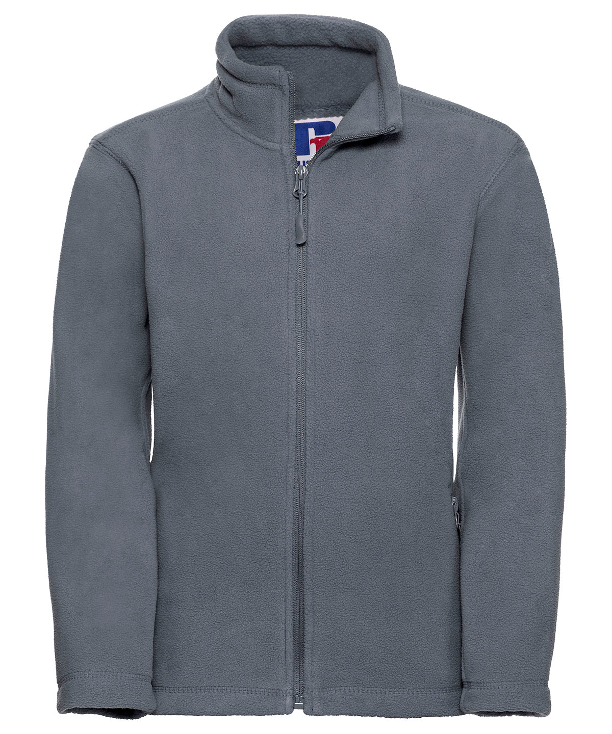 Fleece - Barnfleece med hel dragkedja Convoy Grey