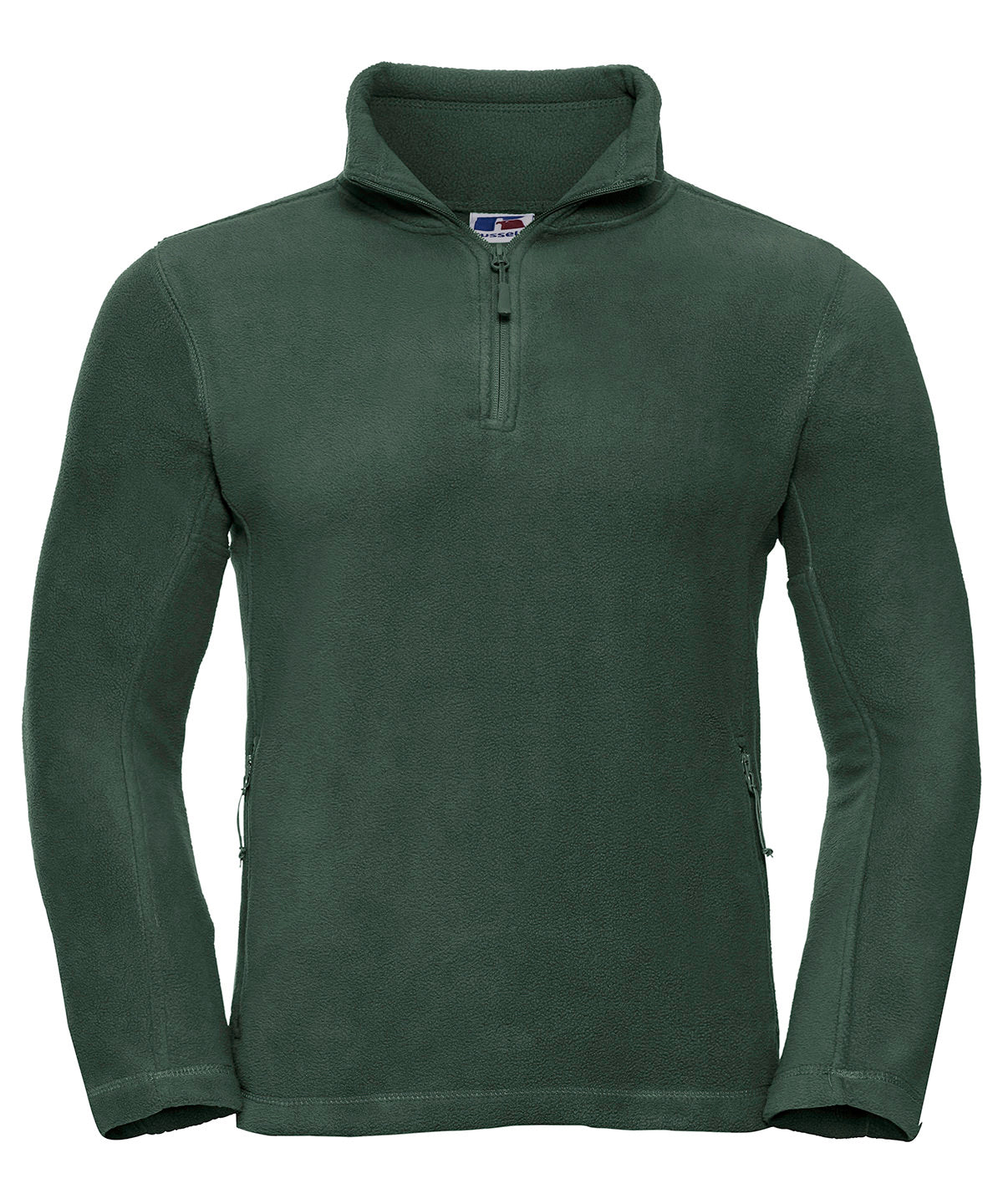 Fleece - Zip Fleecejacka Herr Bottle Green