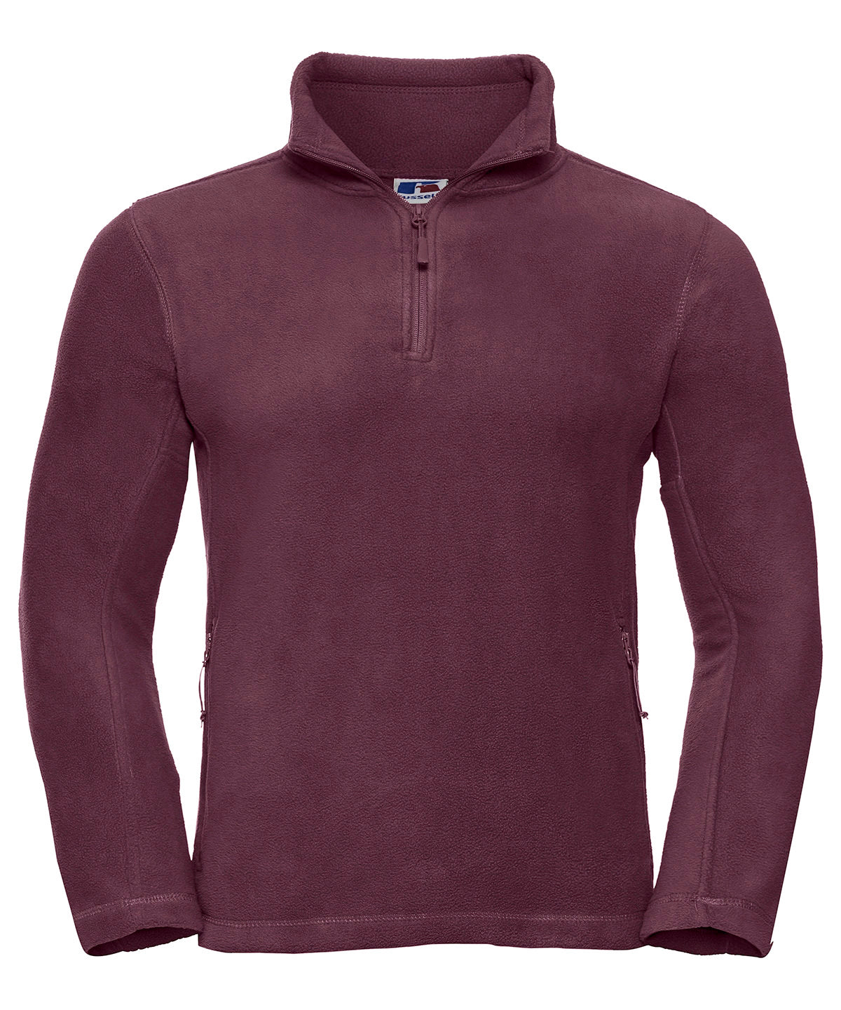 Fleece - Zip Fleecejacka Herr Burgundy