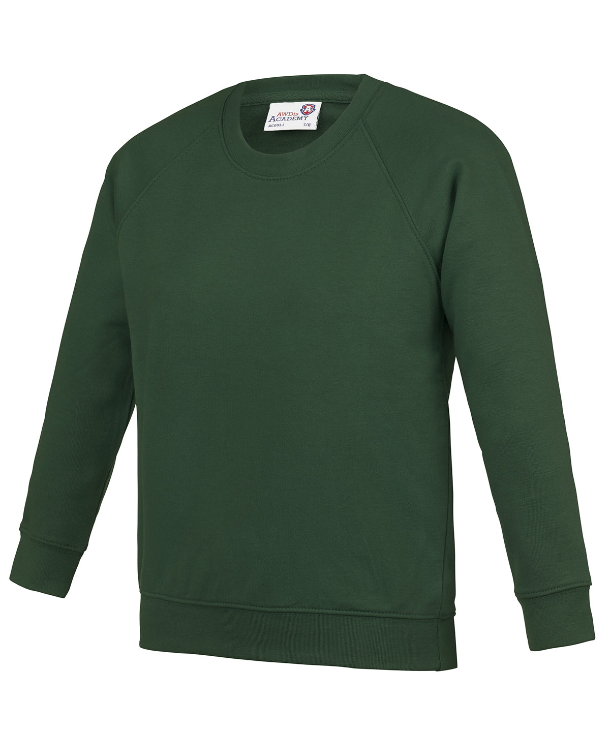 Sweatshirts - Raglantröja för barn från akademin – slitstark Academy Green