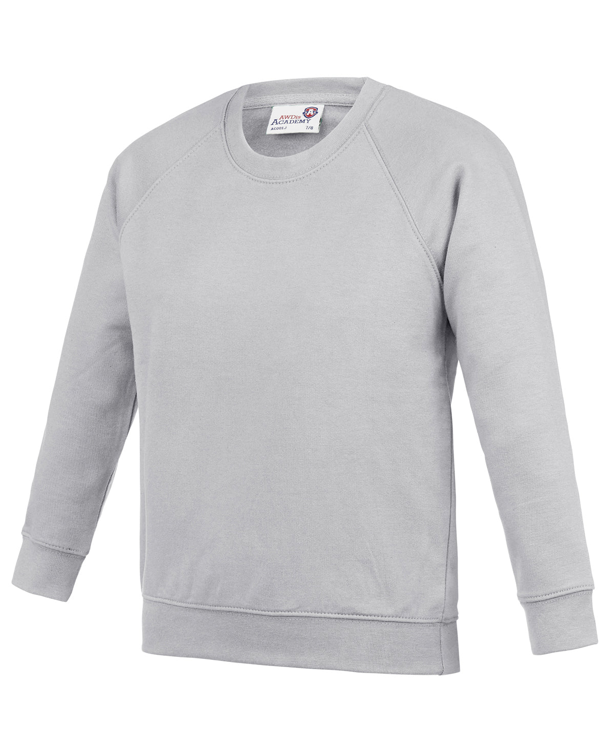 Sweatshirts - Raglantröja för barn från akademin – slitstark Academy Grey