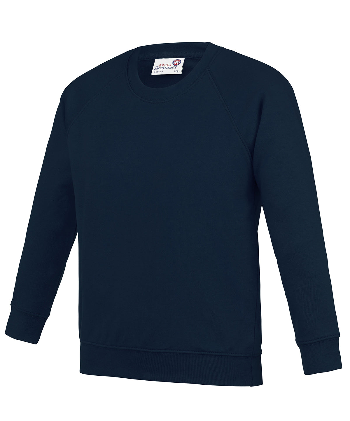 Sweatshirts - Raglantröja för barn från akademin – slitstark Academy Navy