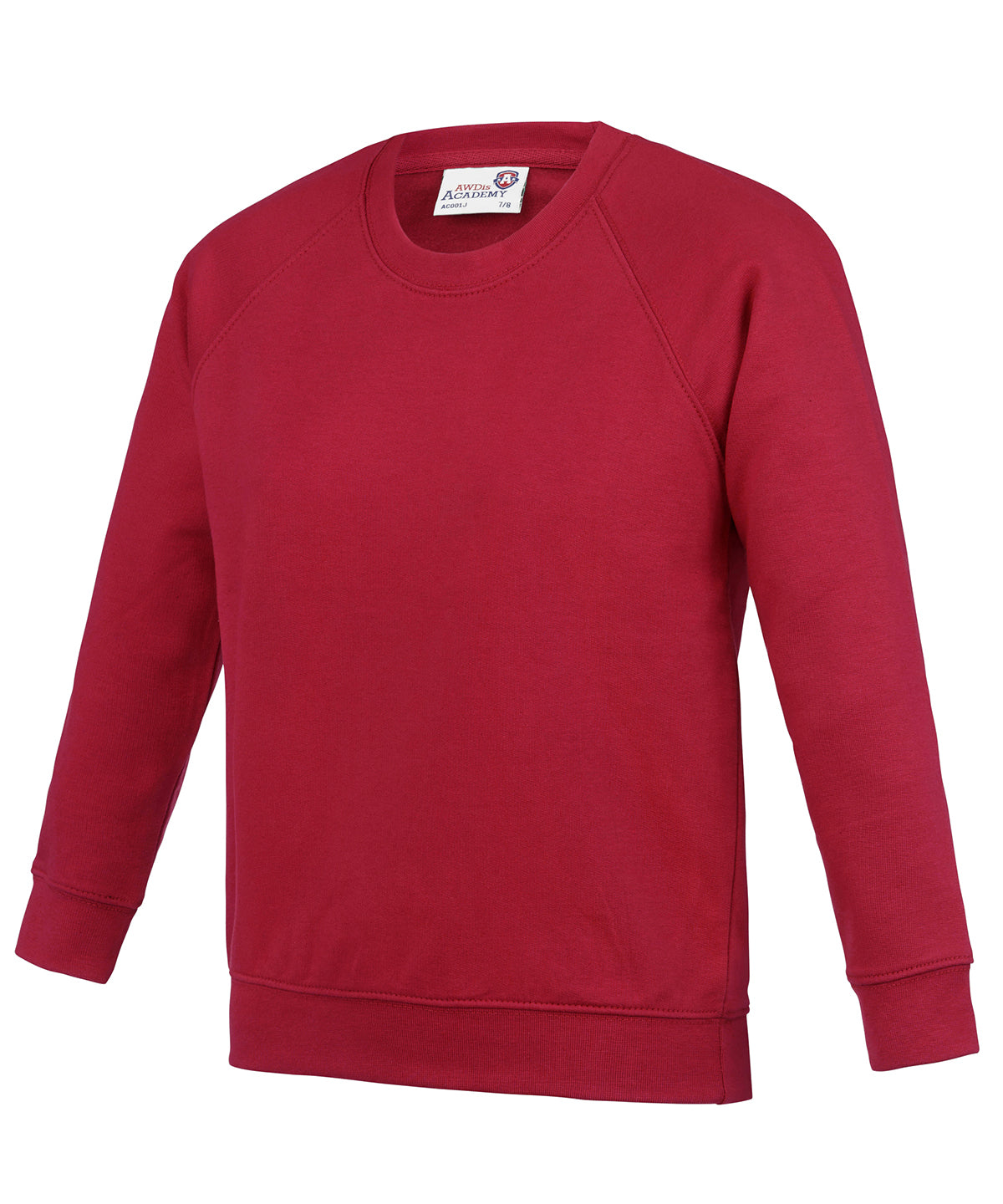 Sweatshirts - Raglantröja för barn från akademin – slitstark Academy Red