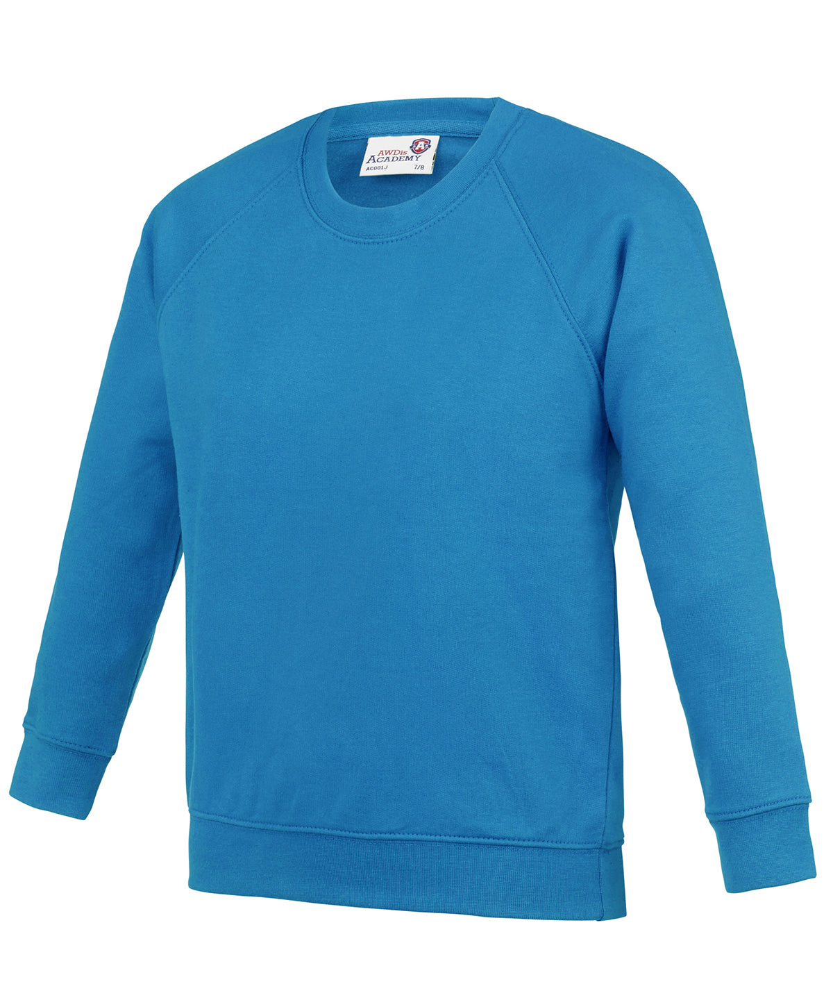 Sweatshirts - Raglantröja för barn från akademin – slitstark Academy Sapphire Blue