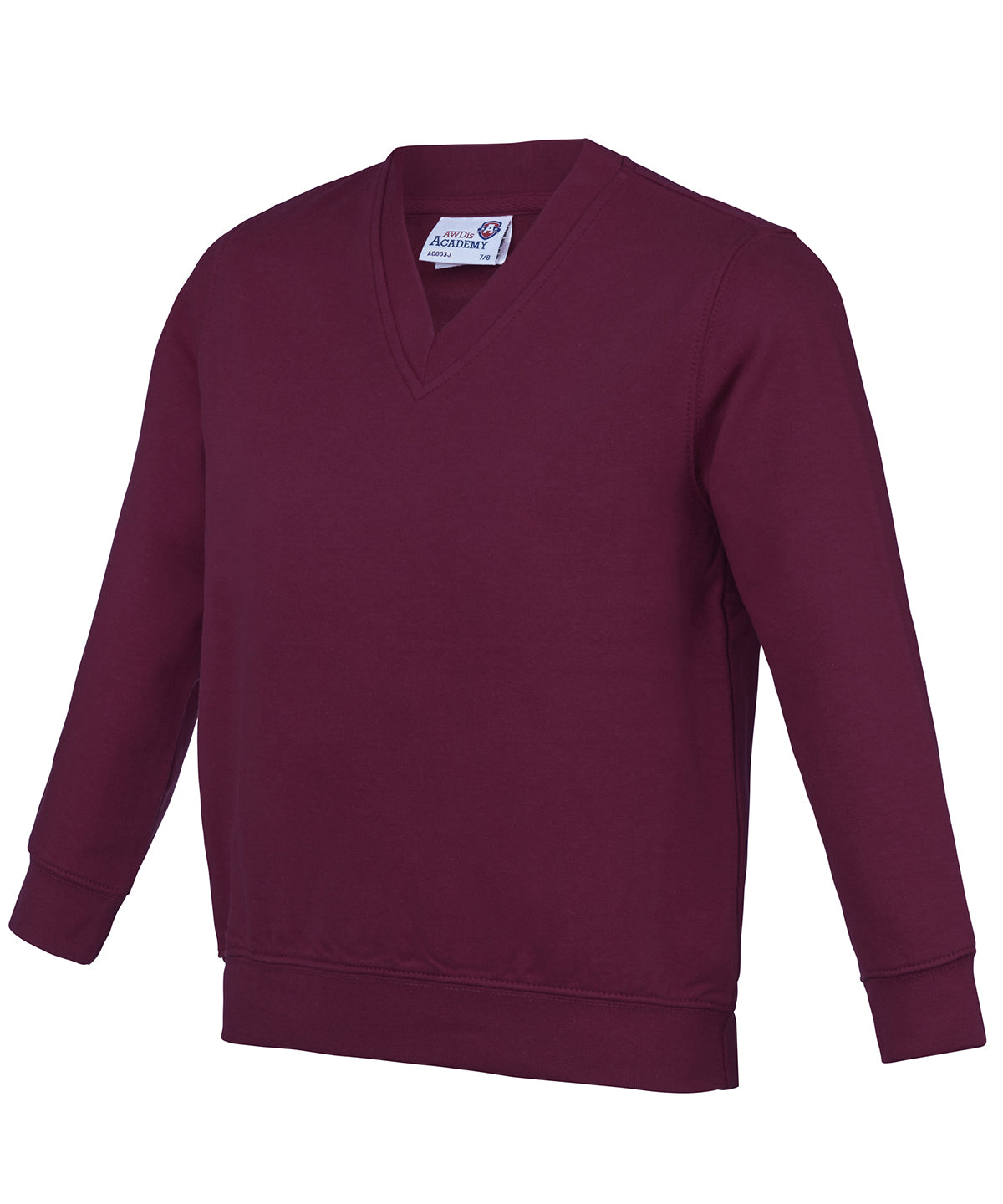 Sweatshirts - V-ringad tröja för barn Academy Burgundy