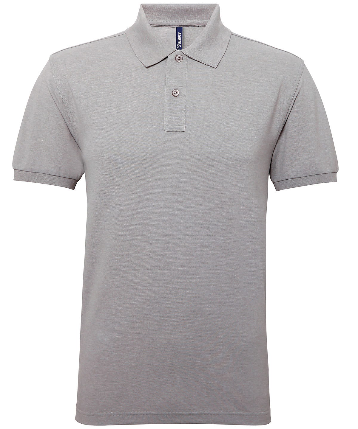 Polos - Klassisk dam-polo – stilig och bekväm Heather Grey