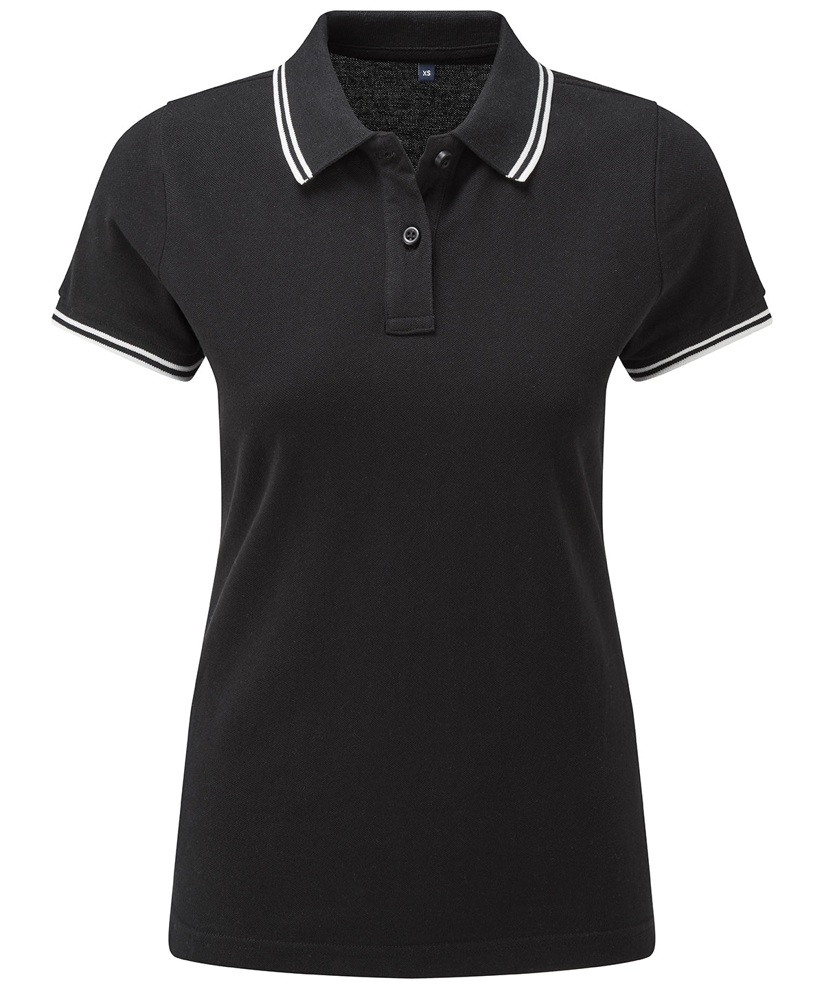 Polos - Klassisk Dam-Pikétröja med Tidlös Design Black White