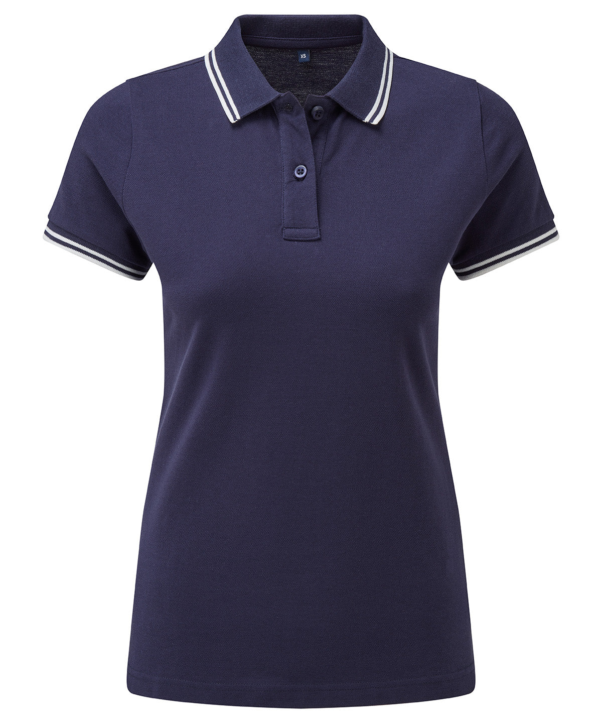 Polos - Klassisk Dam-Pikétröja med Tidlös Design Navy White