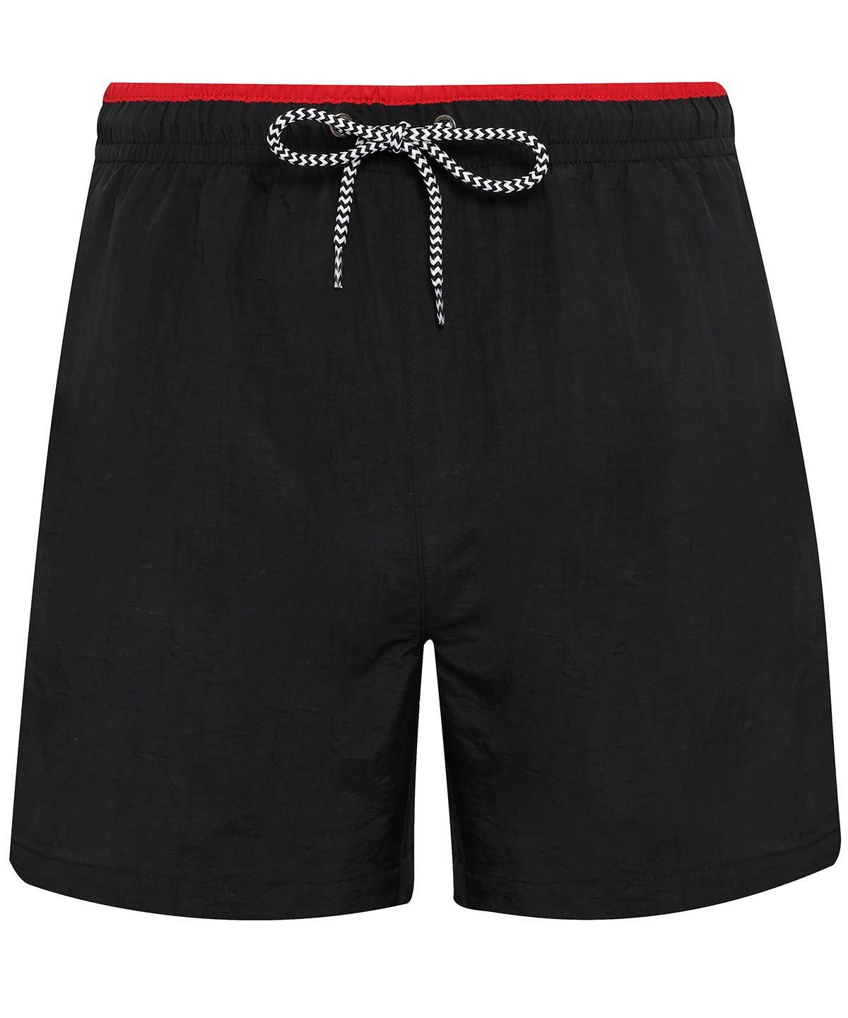 Shorts - Badshorts för Herrar Black Red