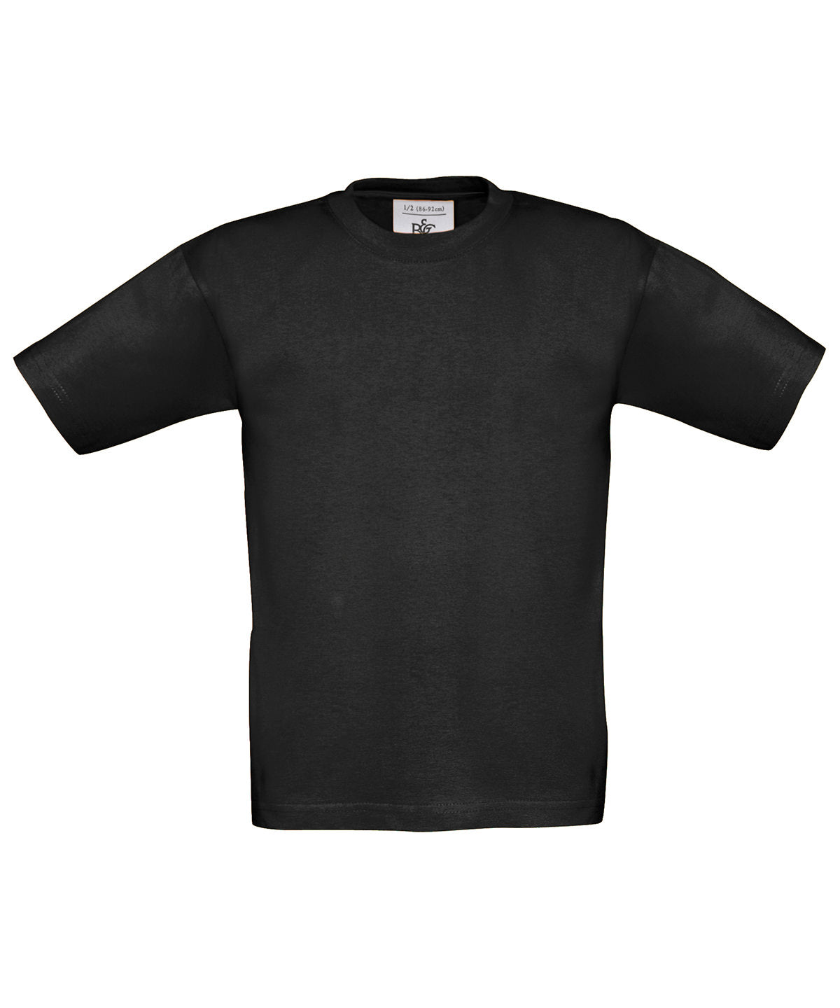 T-Shirts - B&C Exact 190 /barn t-shirt Black