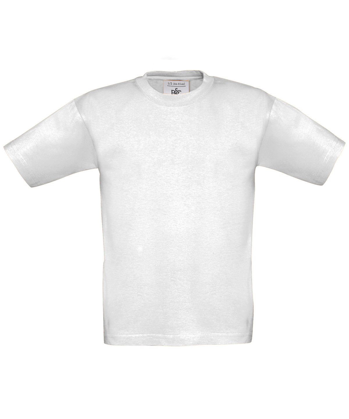 T-Shirts - B&C Exact 190 /barn t-shirt White