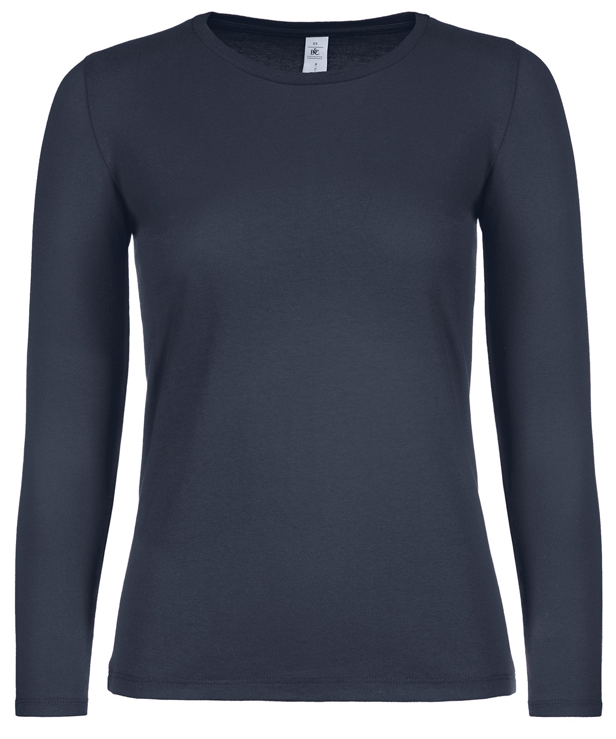 T-Shirts - Black* - B&C #E150 long sleeve /women Navy