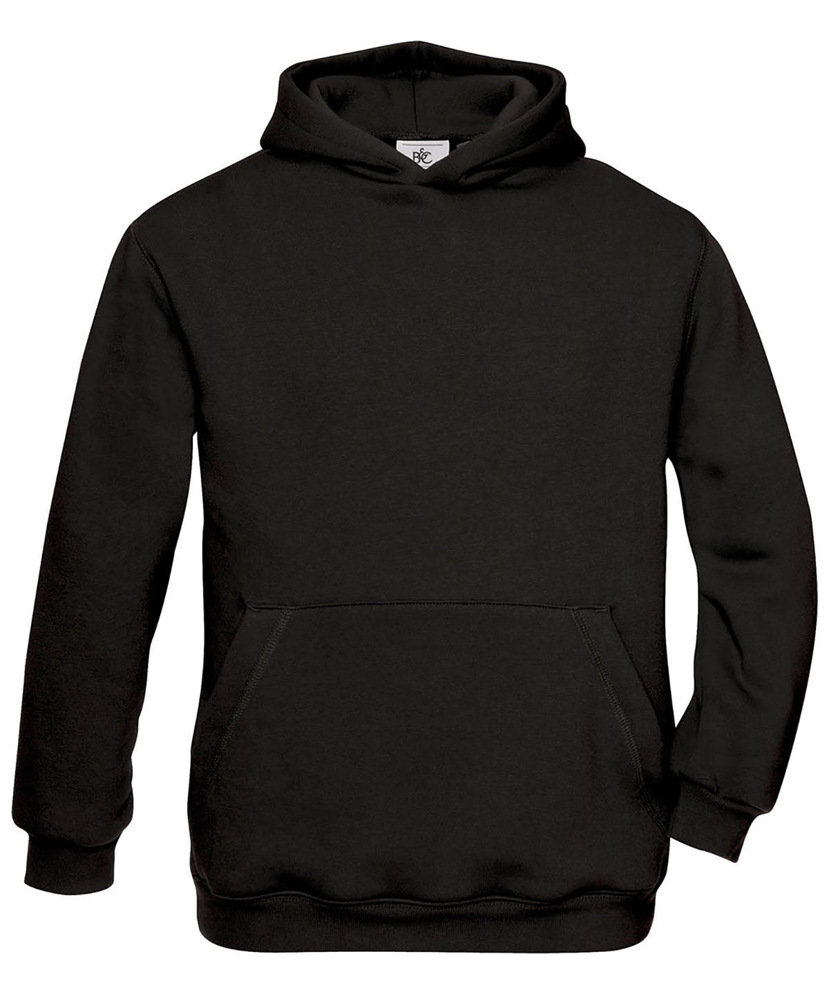 Hoodies - B&C Hoodad Tröja för Barn Black