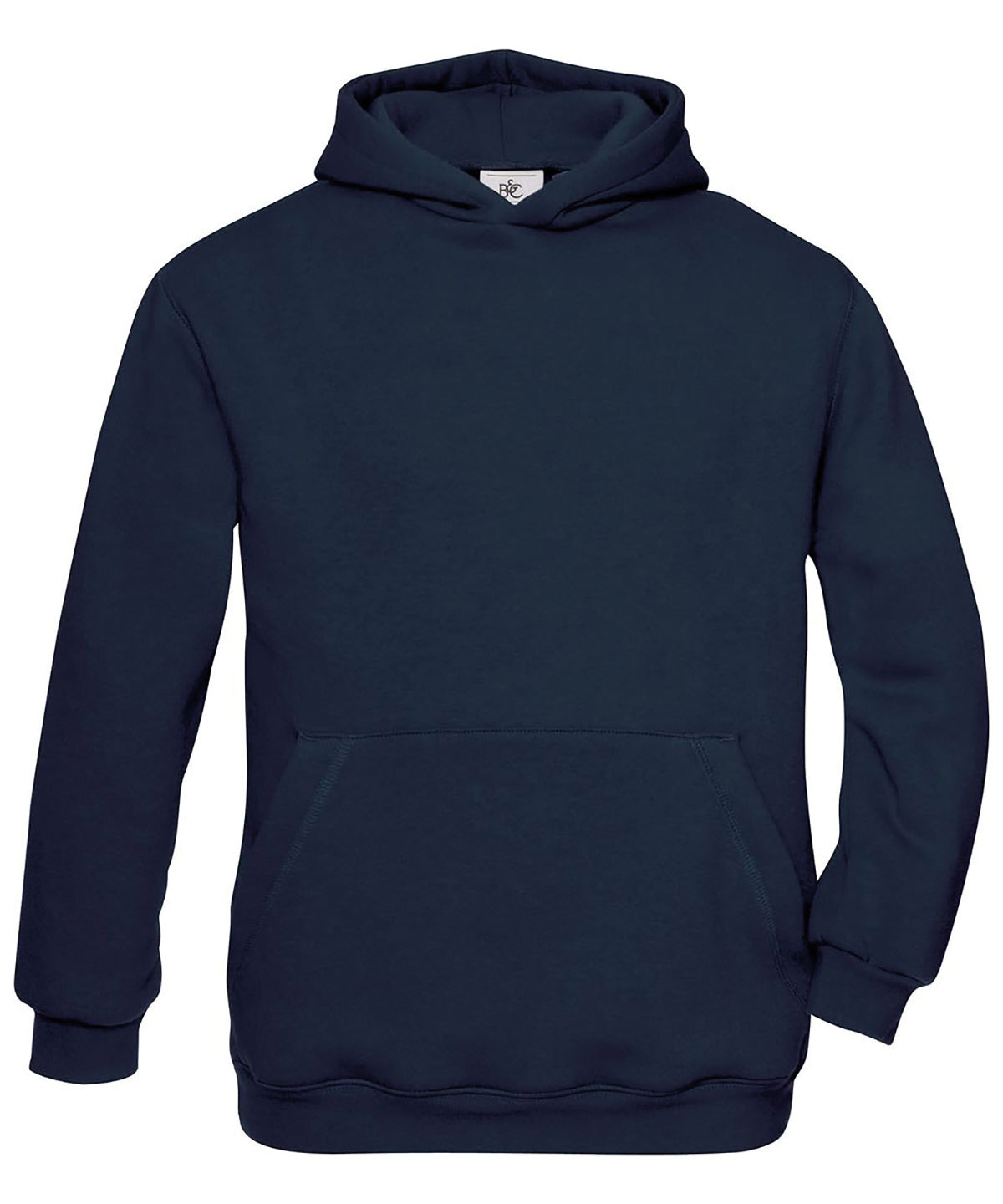 Hoodies - B&C Hoodad Tröja för Barn Navy