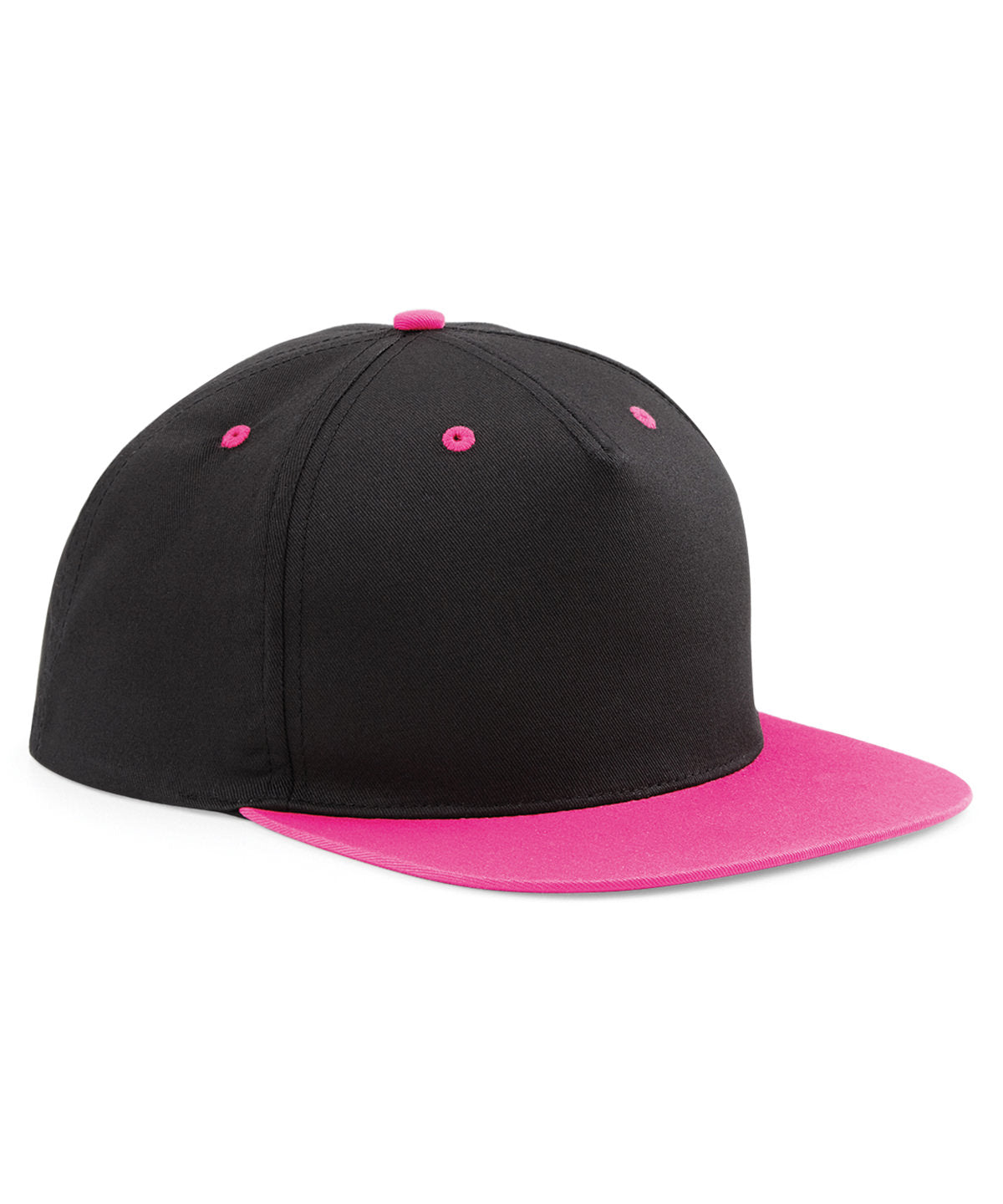 Caps - Stilren och Mångsidig Snapback för Alla Tillfällen Black Fuchsia One size