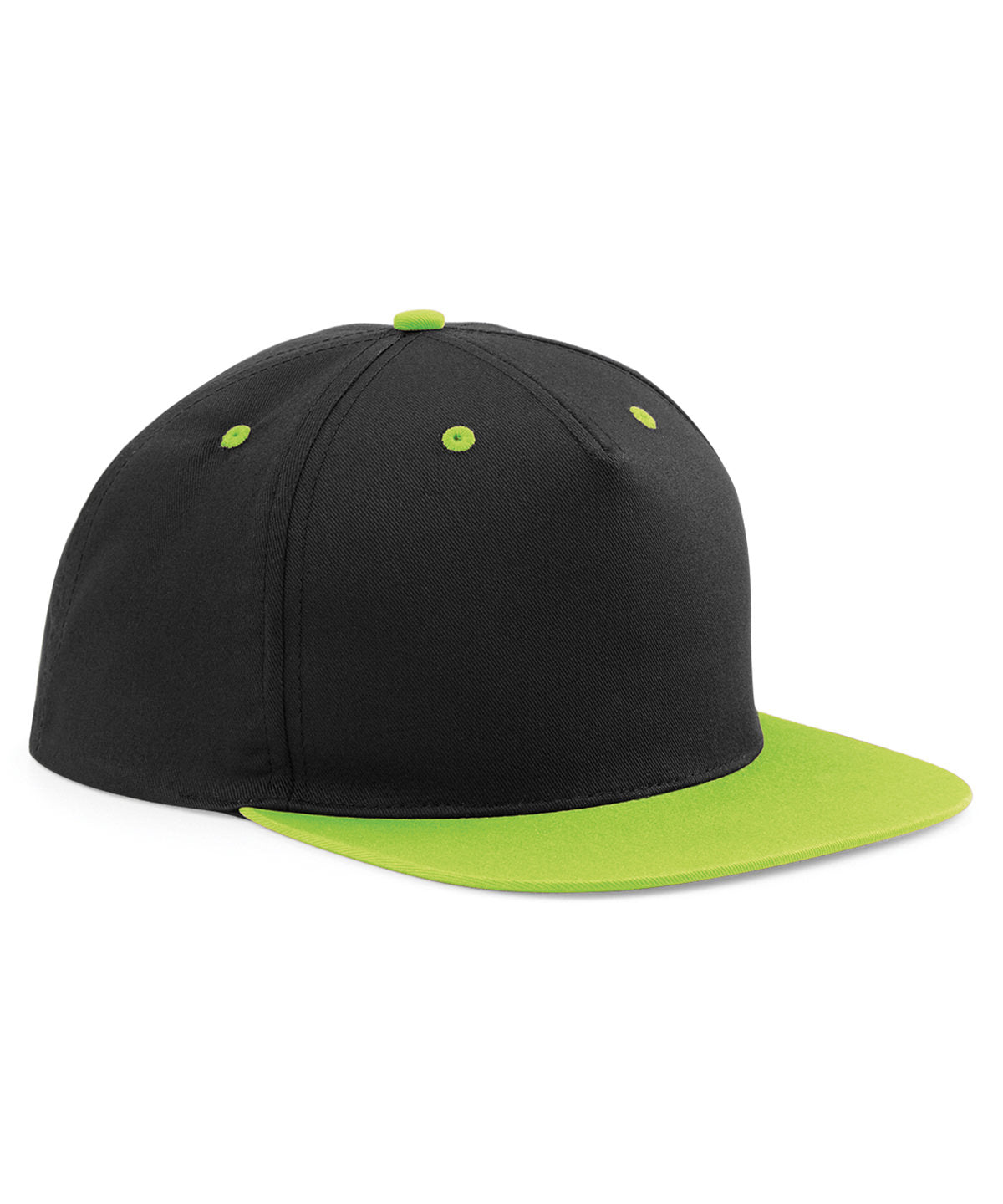 Caps - Stilren och Mångsidig Snapback för Alla Tillfällen Black Lime Green One size