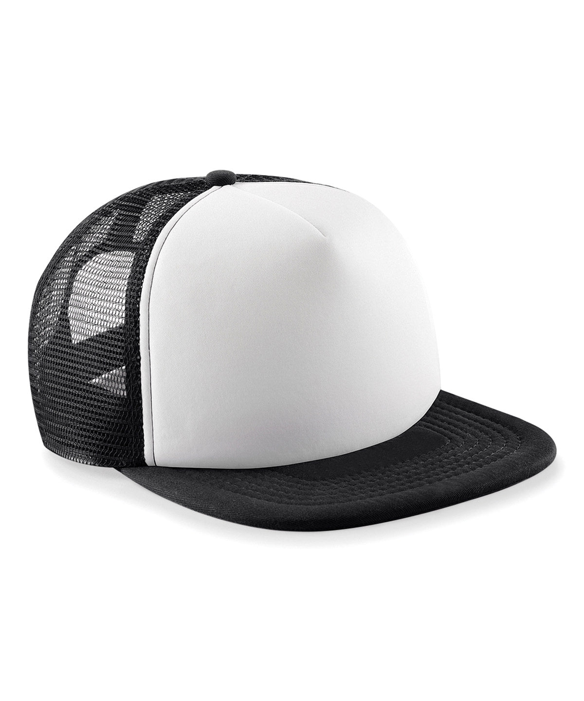 Caps - Ekologisk 6-panel keps i retrostil Black White One size