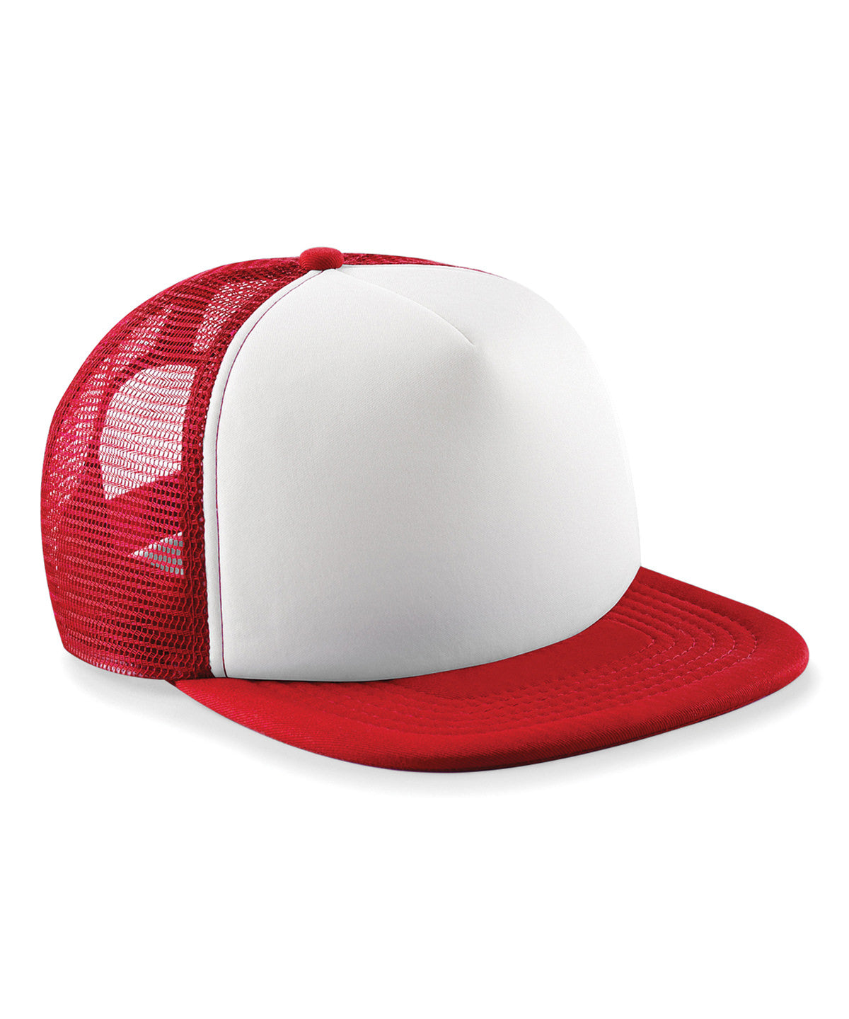 Caps - Ekologisk 6-panel keps i retrostil Classic Red White One size