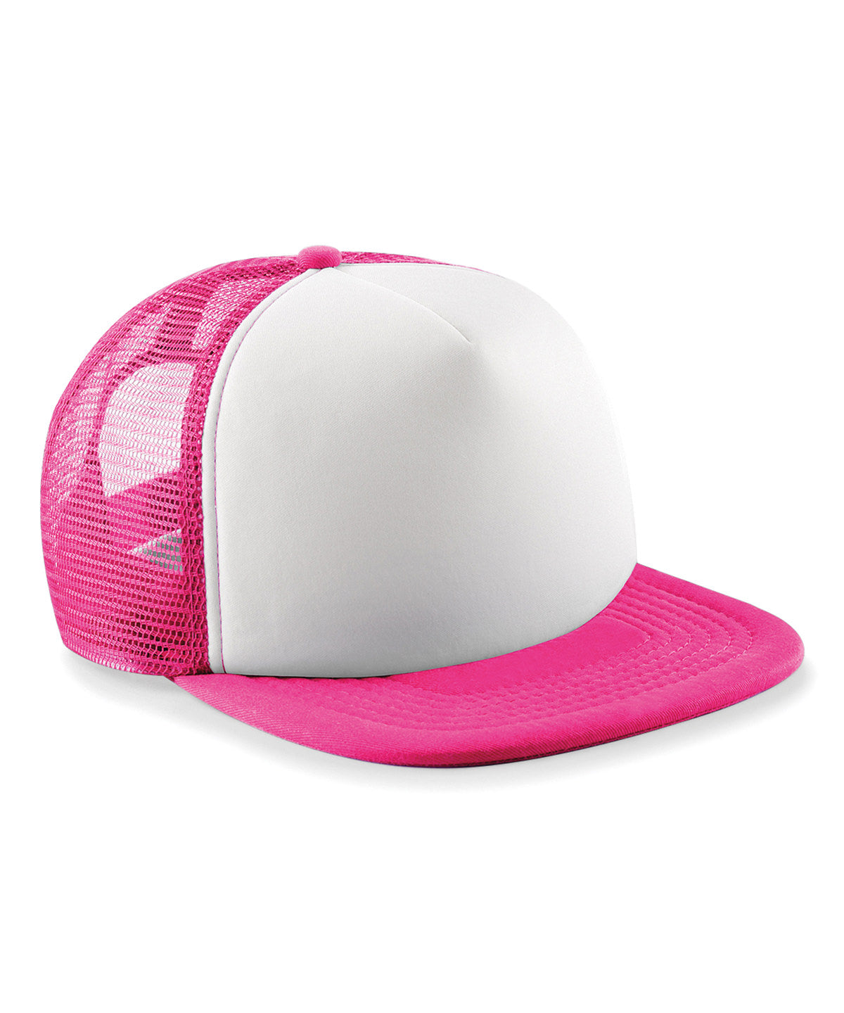 Caps - Ekologisk 6-panel keps i retrostil Fuchsia White One size