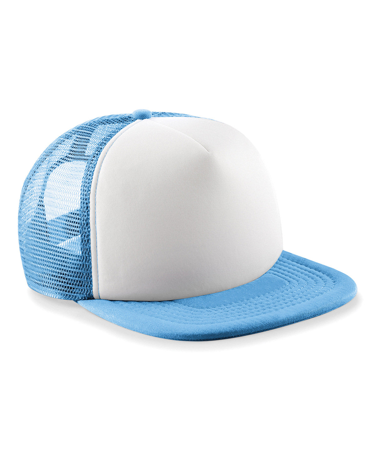 Caps - Ekologisk 6-panel keps i retrostil Sky Blue White One size