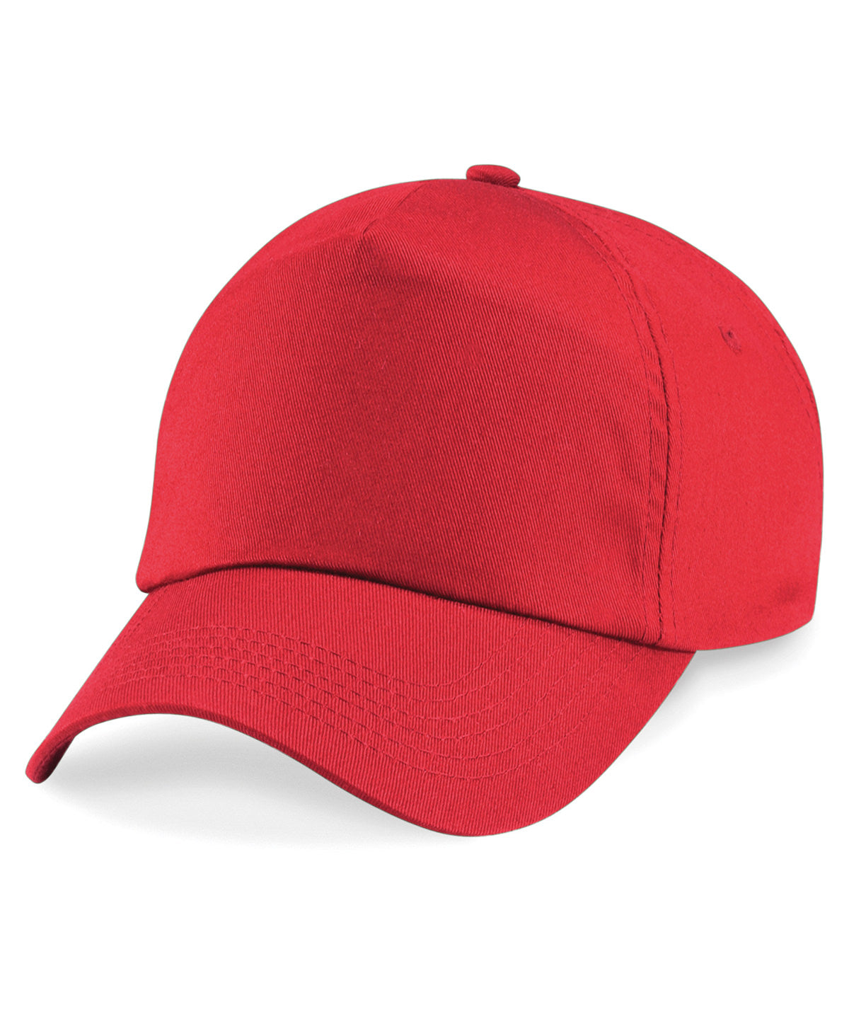 Caps - Stilren och Mångsidig 5-Panel Keps för Alla Bright Red One size